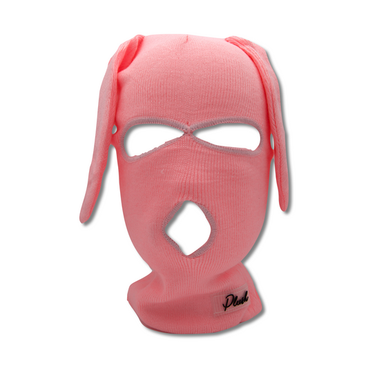 Pink Bunski 3 Hole Balaclava