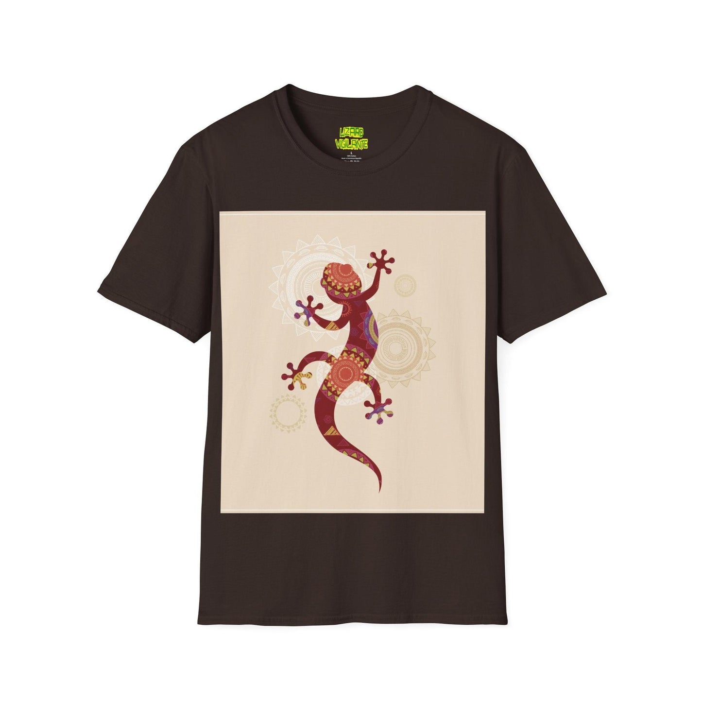 Lizard SW Tribal Graphic Unisex Softstyle T-Shirt - Premium T-Shirt from Printify - Just $34.69! Shop now at Lizard Vigilante