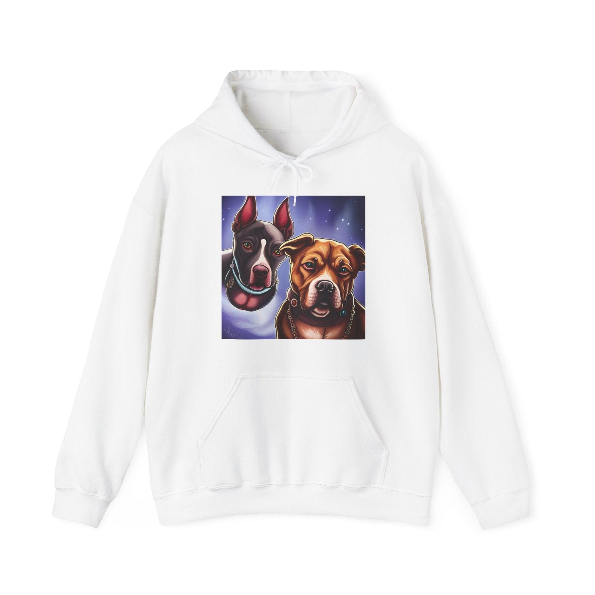 Astrology Dogs Unisex Heavy Blend™ Hooded Sweatshirt - Lizard Vigilante