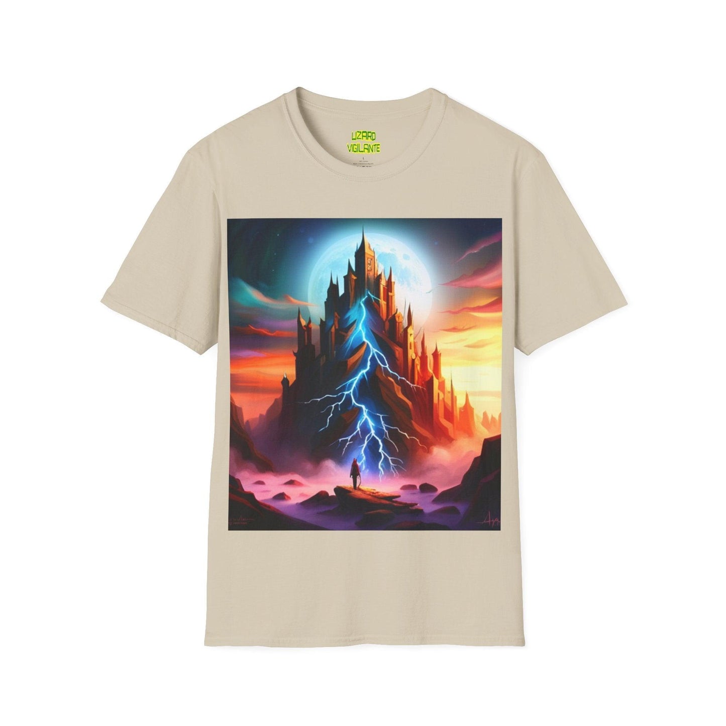 Climb Unisex Softstyle T-Shirt - Lizard Vigilante