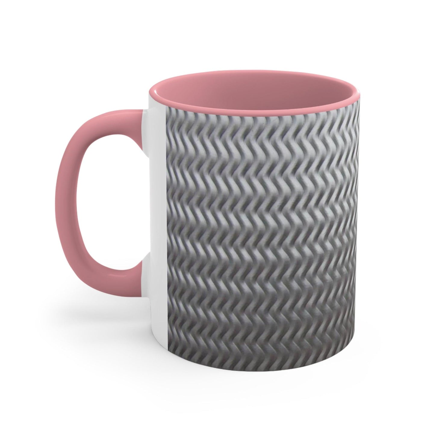Aluminum Treads Multycolor Accent Coffee Mug, 11oz - Lizard Vigilante