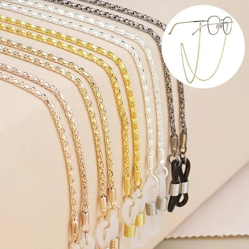 Same Metal Diamond Chain Glasses Lanyard Hanging Chain