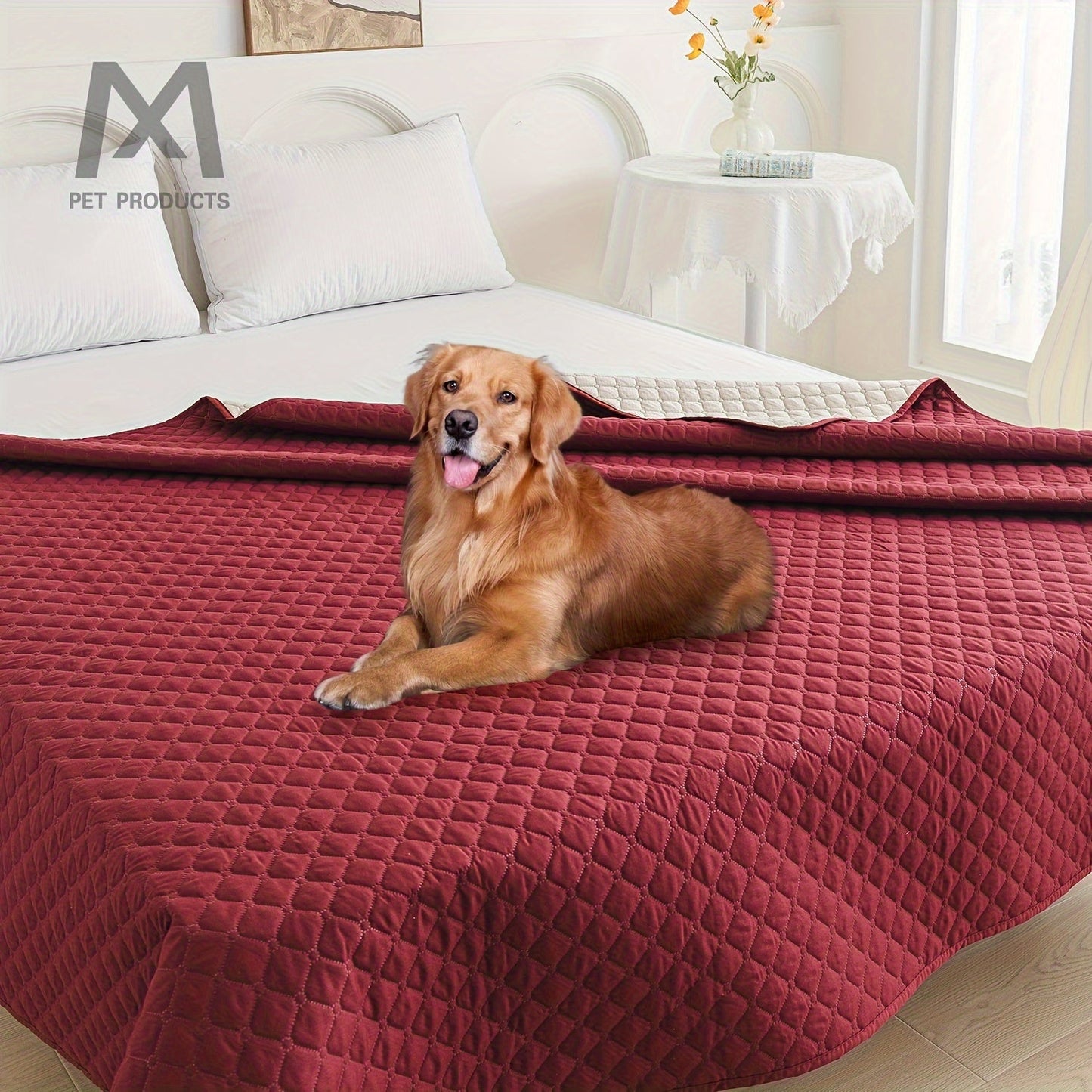 Waterproof non-slip pet mattress, pet blanket, pet furniture mattress, pet sofa waterproof cushion