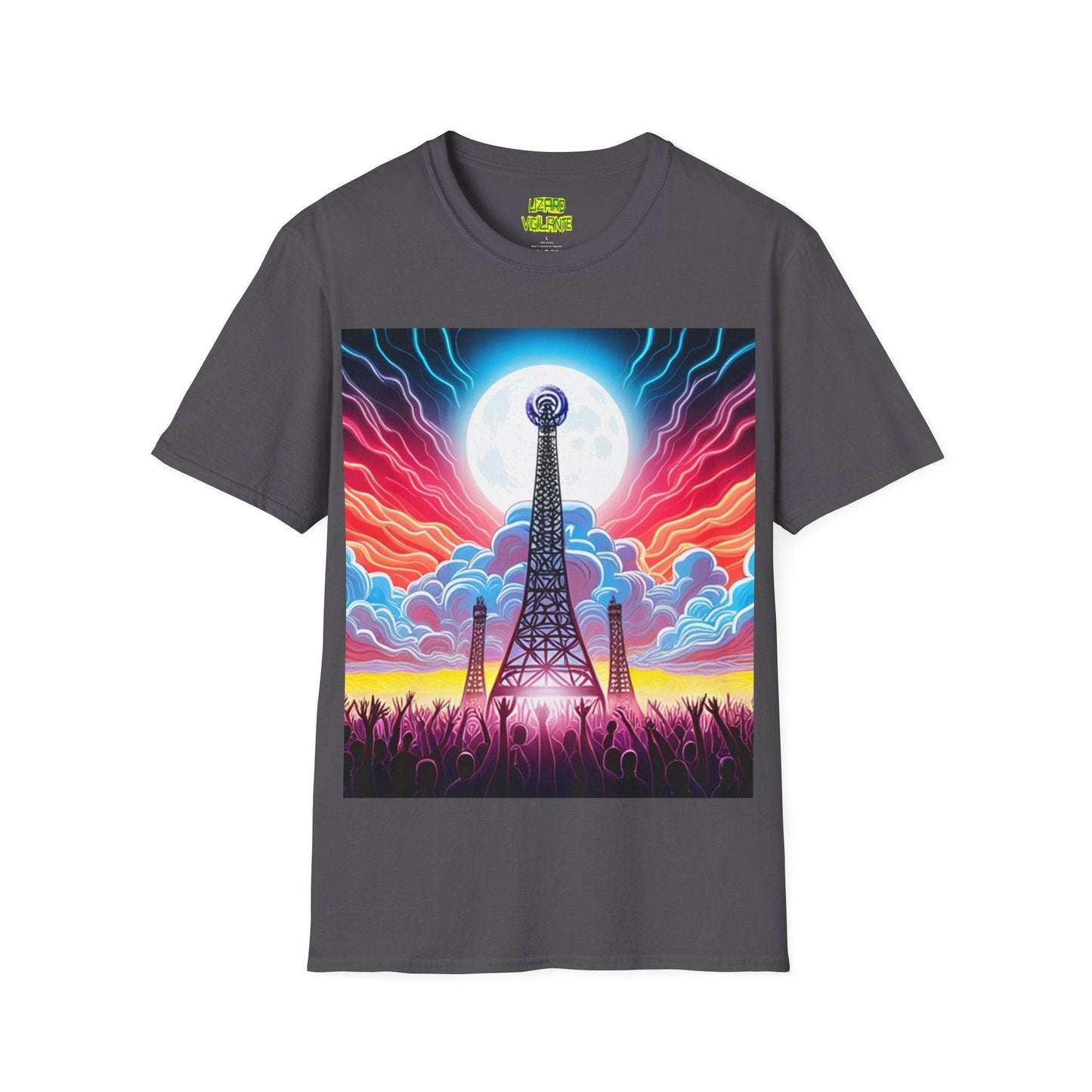 Sell Tower Reach Unisex Softstyle T-Shirt - Lizard Vigilante