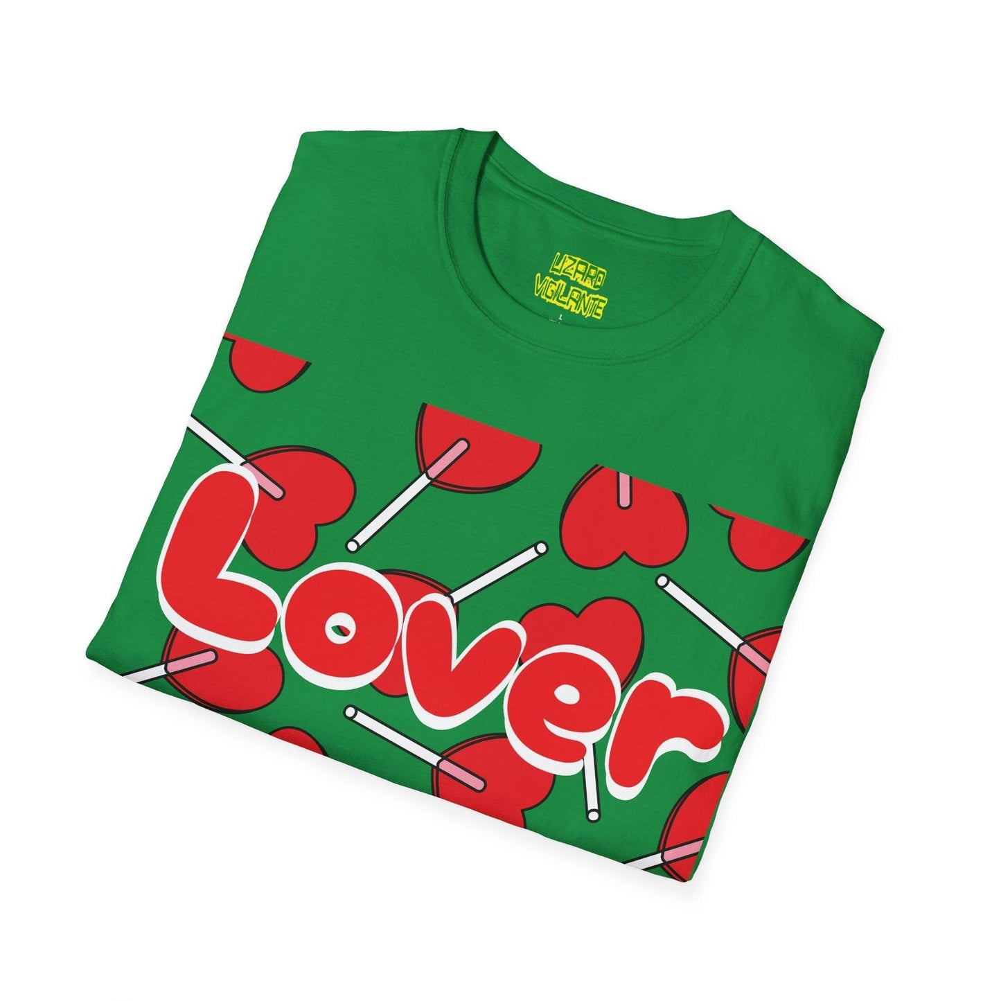 Valentine’s Day Lover Sucker Unisex Softstyle T-Shirt - Lizard Vigilante