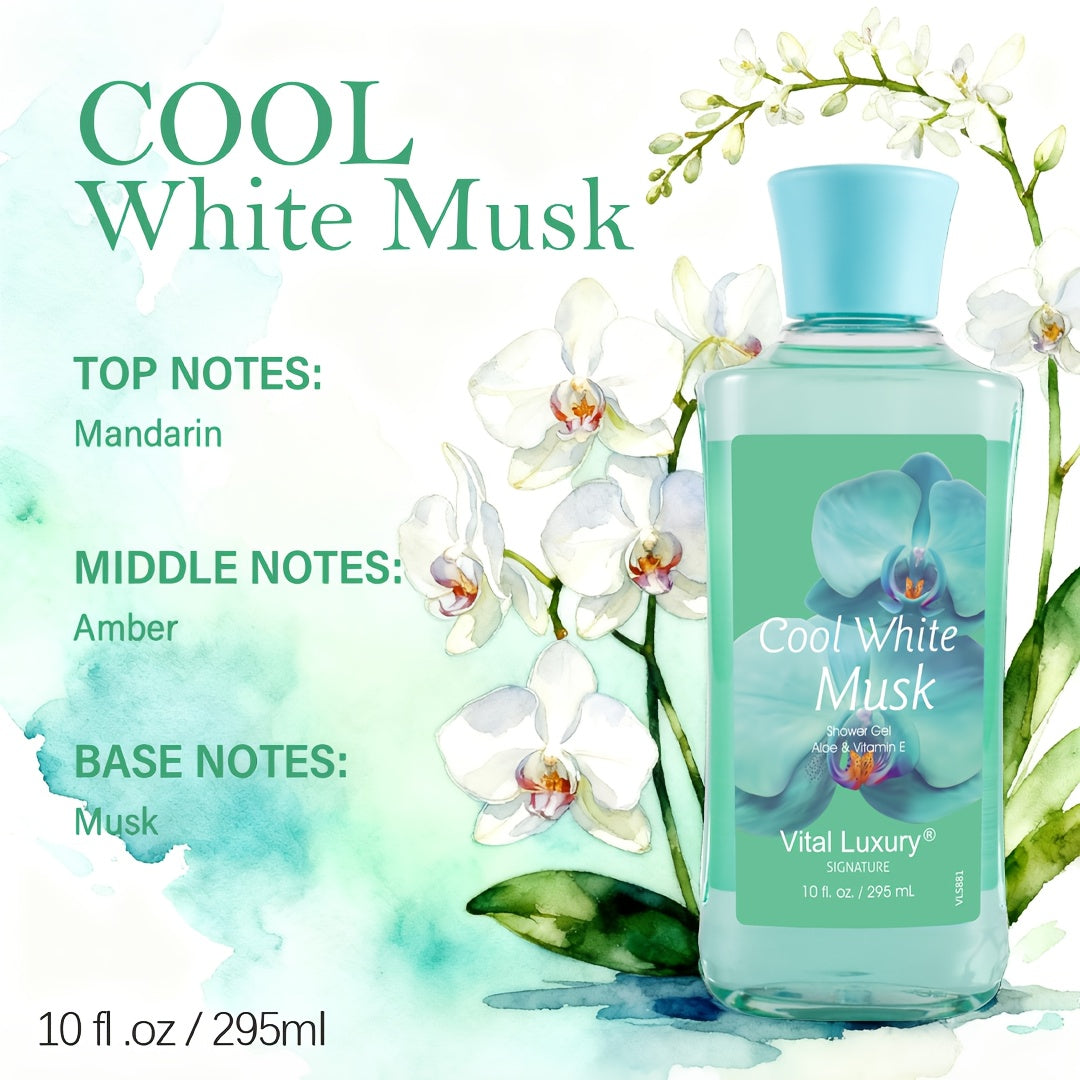 12 Scents,9.98 Oz. Unisex Shower Gel,body Wash. Large Size, Gently Cleanses And Moisturizes, Enriched With Aloe Vera And Vitamin E. Floral, Fruity, And Musky Notes. Perfect For Everyday Use Or Dates.