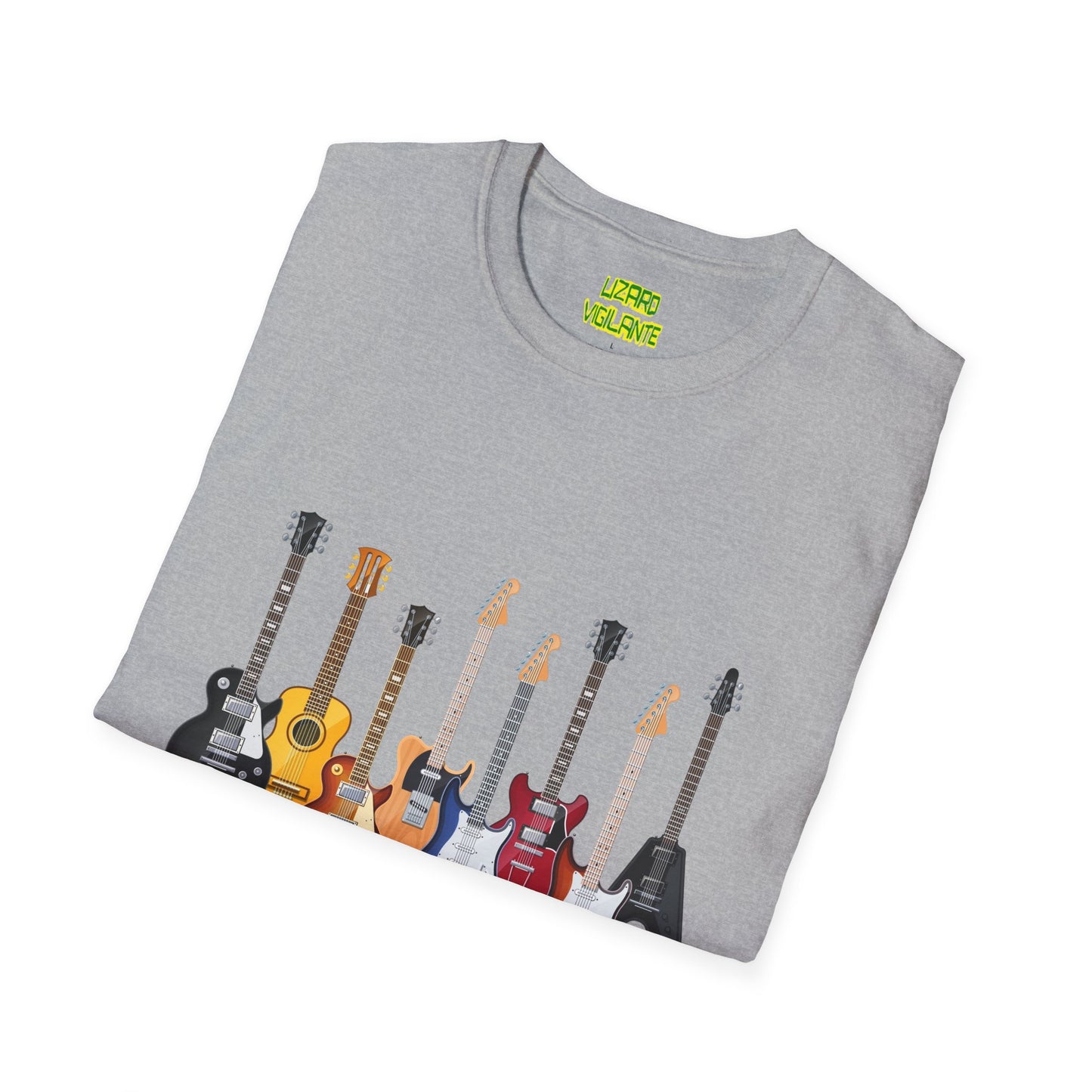 The Guitars Unisex Softstyle T-Shirt - Lizard Vigilante