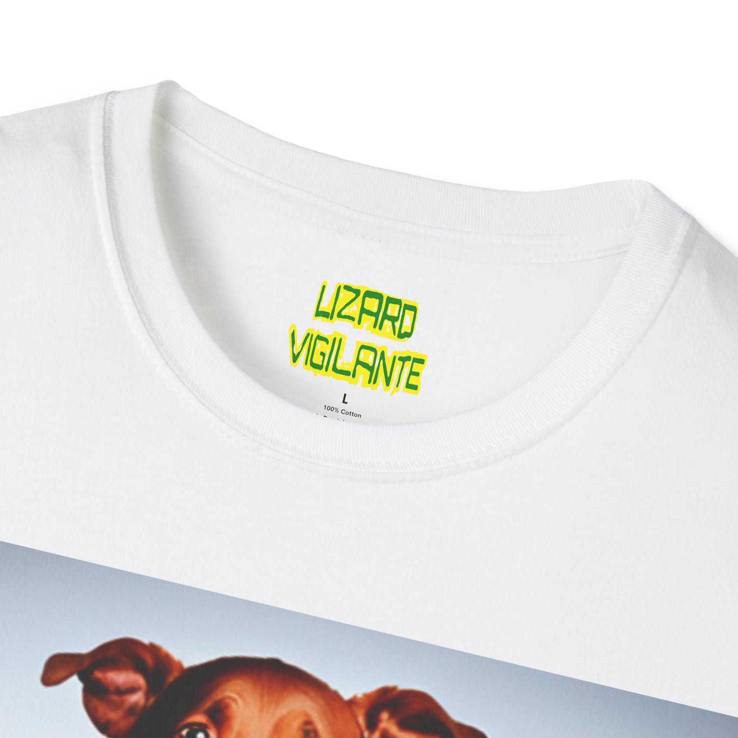 DBA Basketball Association Dogs League Unisex Softstyle T-Shirt - Lizard Vigilante