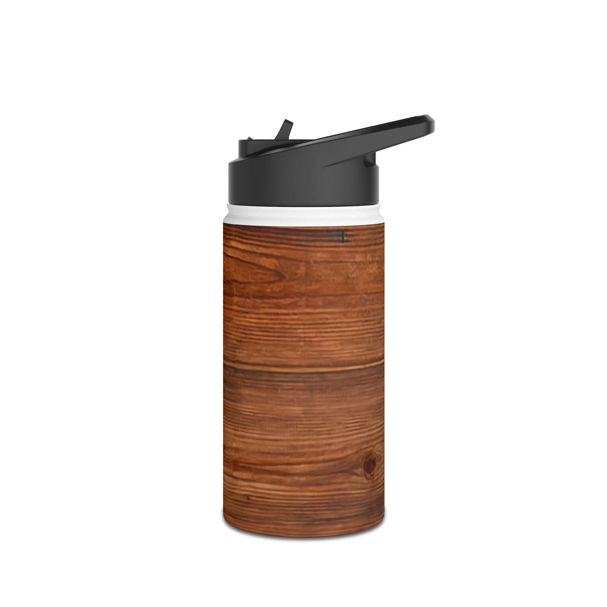 Wood-Maker Stainless Steel Water Bottle, Standard Lid - Lizard Vigilante