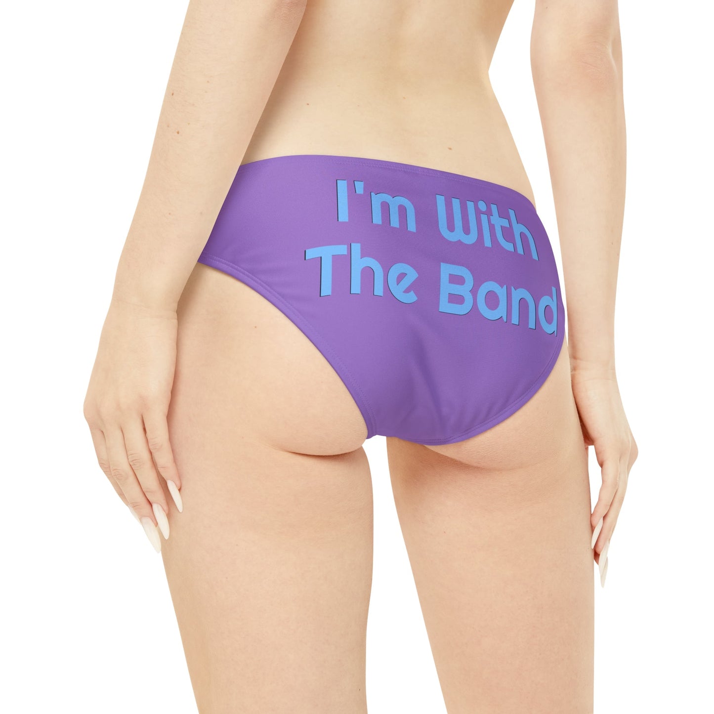 I'm With The Band Loop Tie Side Bikini Bottom - Premium All Over Prints from Printify - Just $37.99! Shop now at Lizard Vigilante