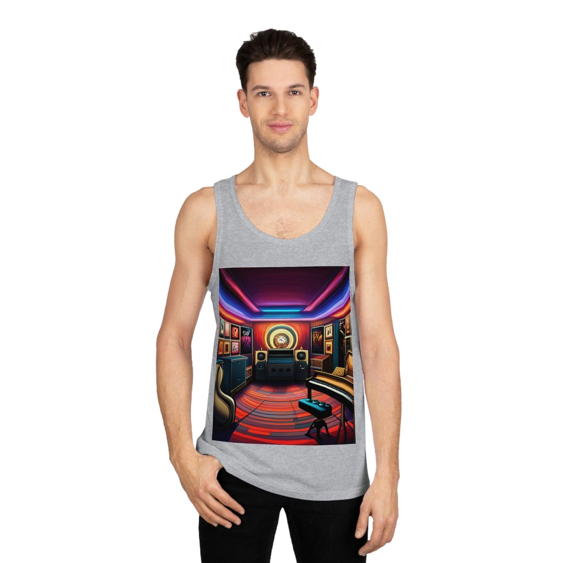 Disco Studio Unisex Softstyle™ Tank Top - Lizard Vigilante