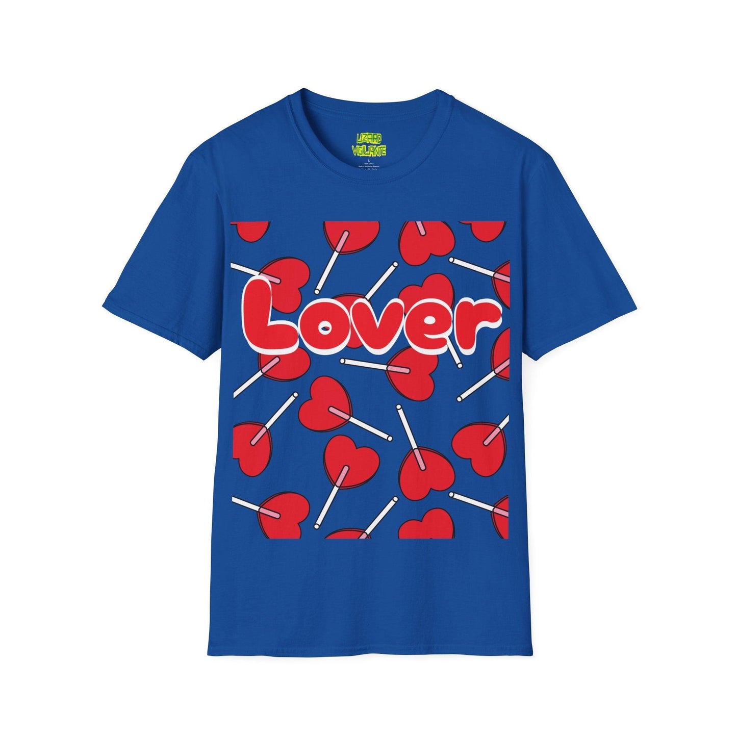 Valentine’s Day Lover Sucker Unisex Softstyle T-Shirt - Lizard Vigilante