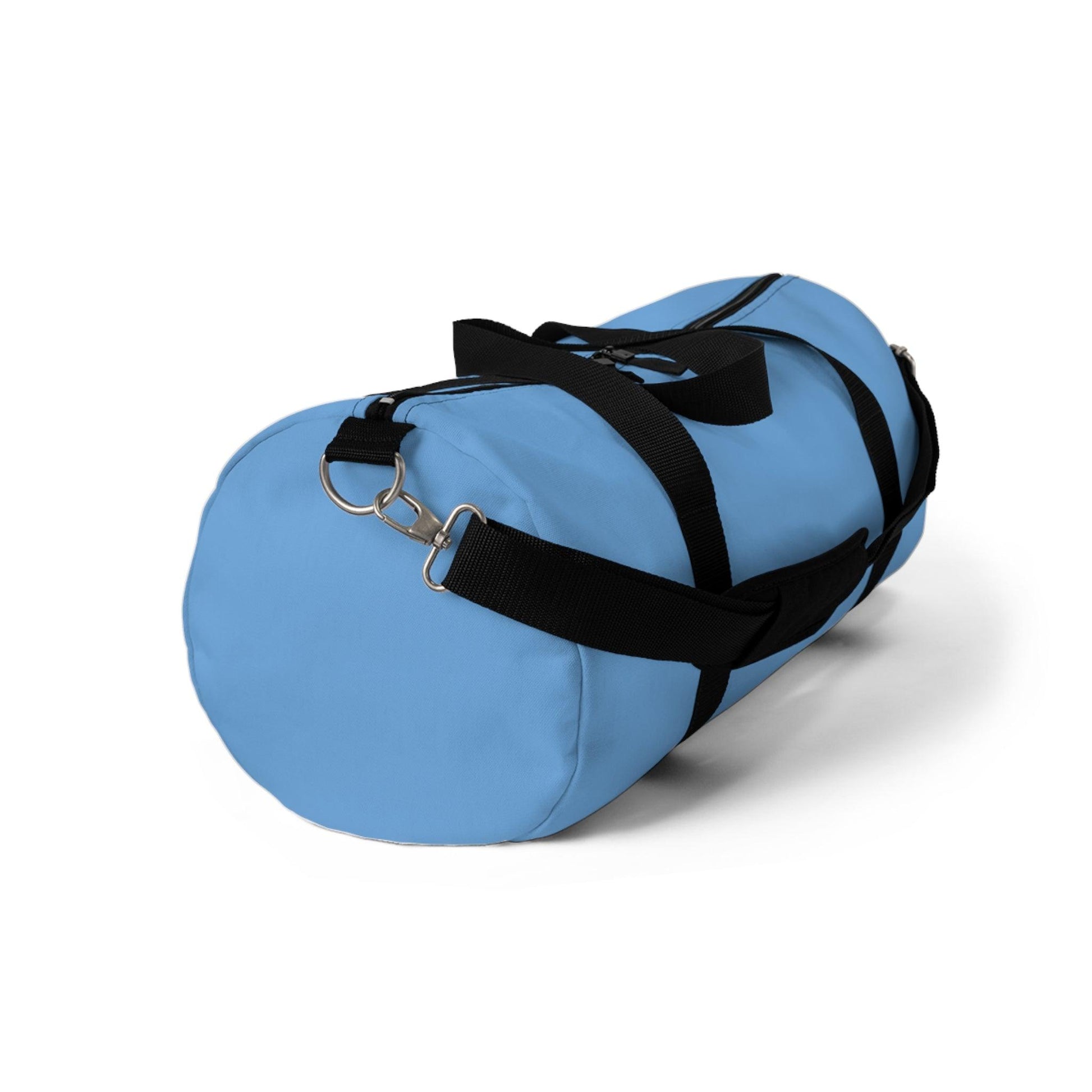 Light Blue Duffel Bag - Lizard Vigilante