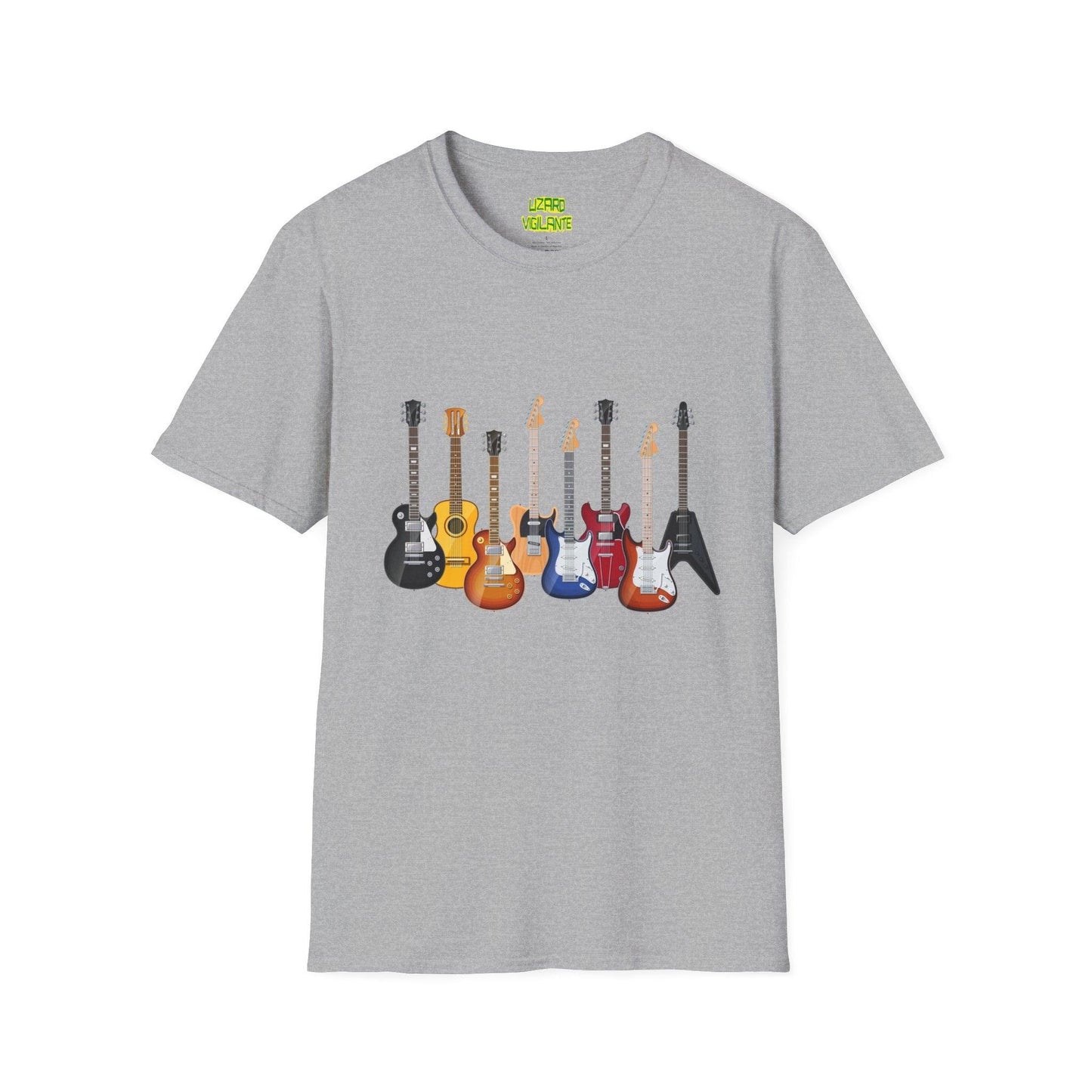 The Guitars Unisex Softstyle T-Shirt - Lizard Vigilante