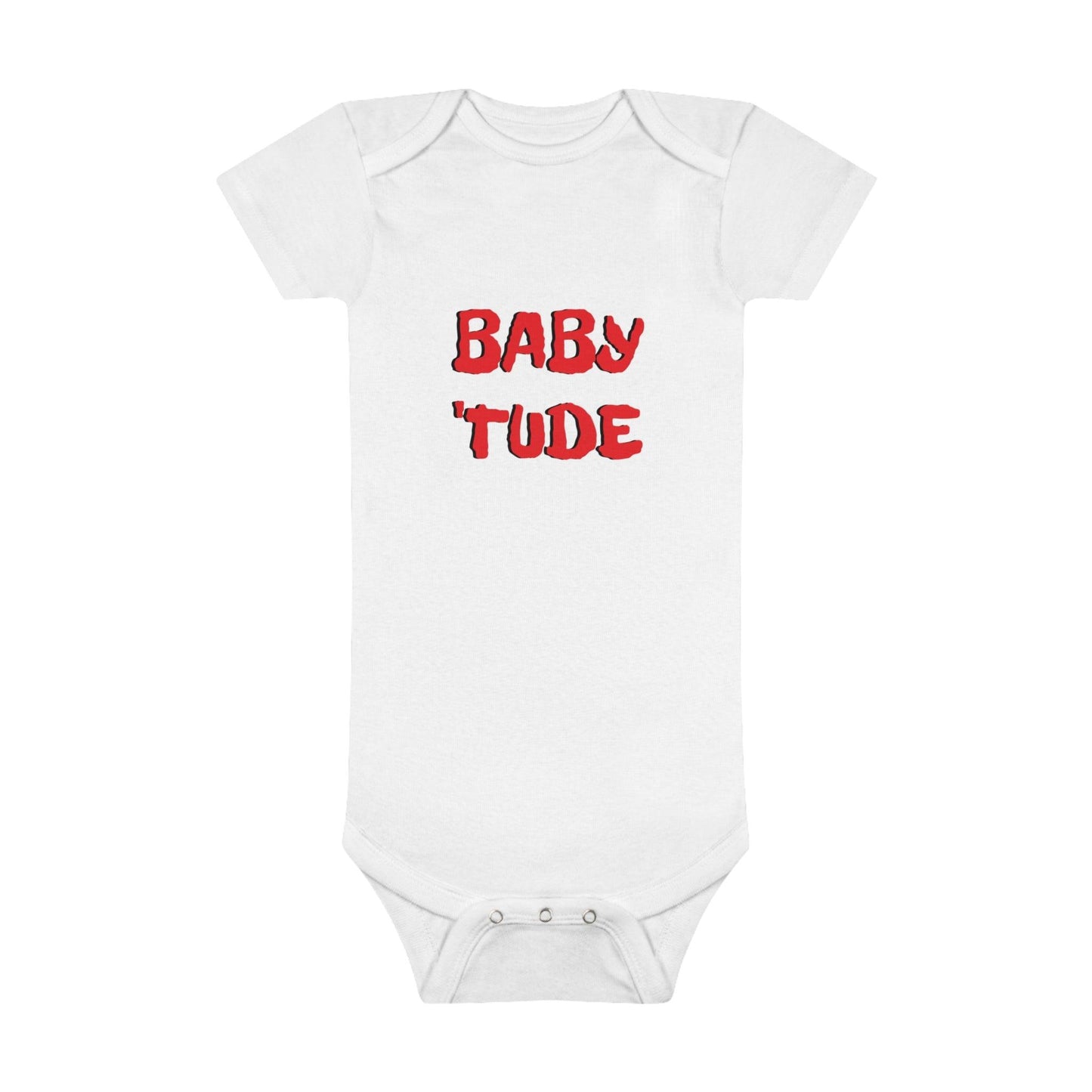 BABY 'TUDE Onesie® Organic Baby Bodysuit - Lizard Vigilante