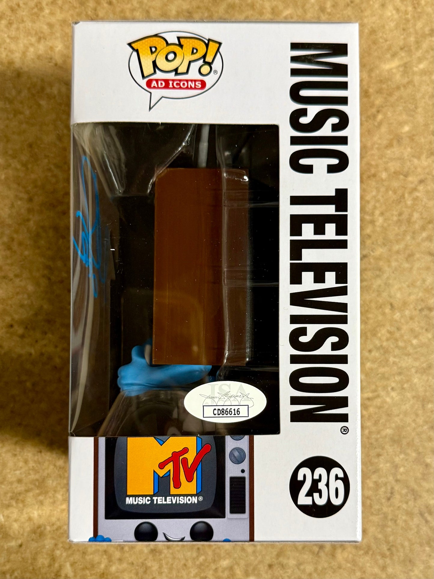 Musician Marc Roberge Of O.A.R. Signed 2024 MTV Funko Pop #236 With JSA COA