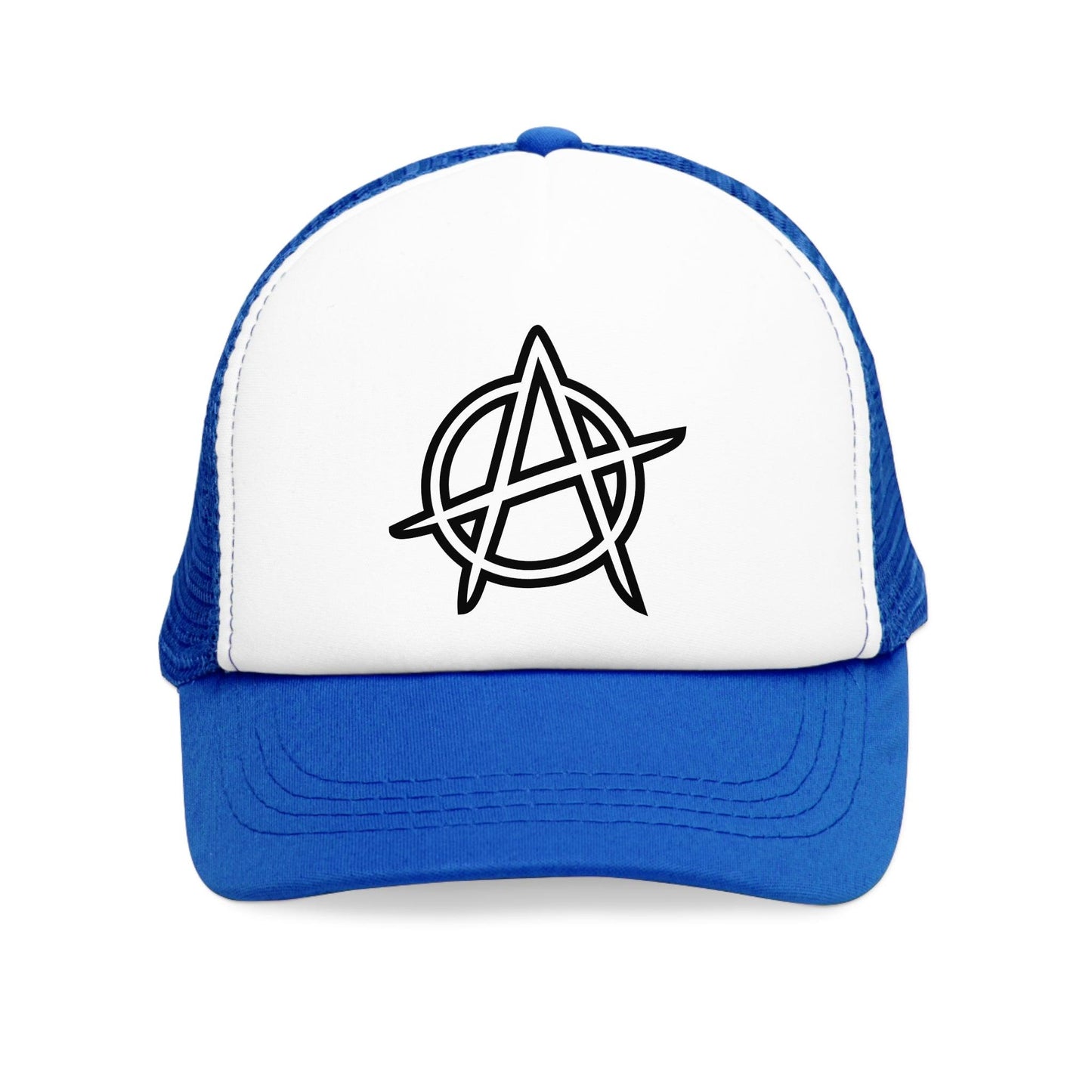 Anarchy Symbol Punker Mesh Cap - Premium Hats from Printify - Just $25.99! Shop now at Lizard Vigilante