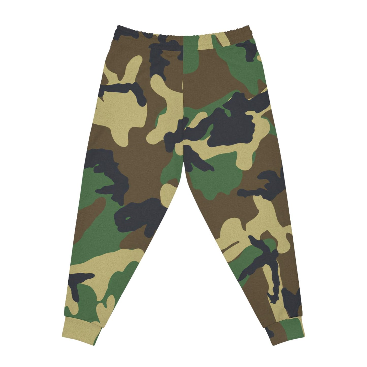 Green Camouflage Athletic Joggers - Lizard Vigilante