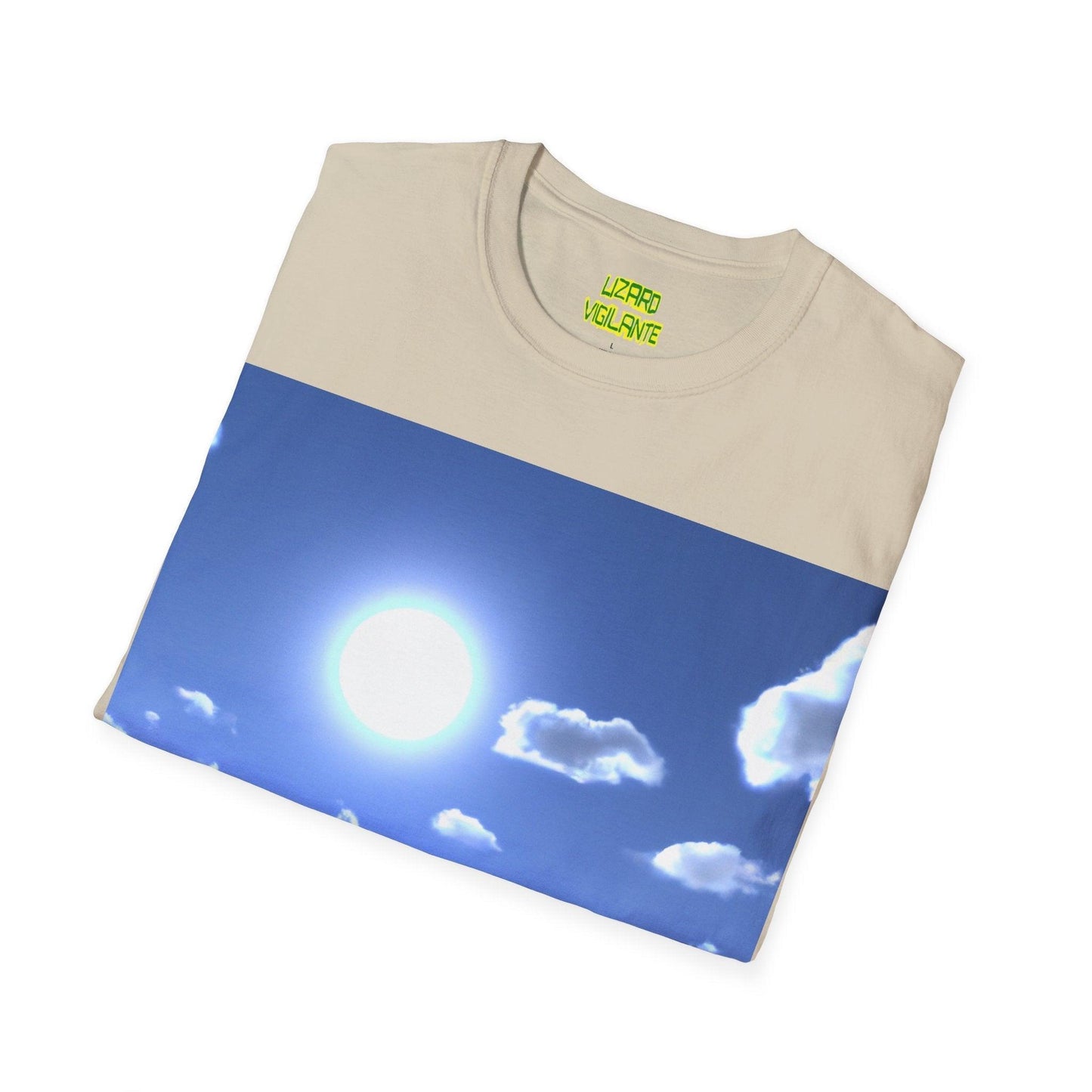 Sailing Sunlight Graphic Unisex Softstyle T-Shirt - Lizard Vigilante