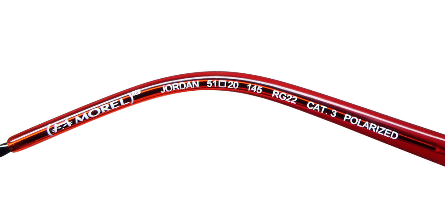 Morel Red Jordan 90022c Sunglasses
