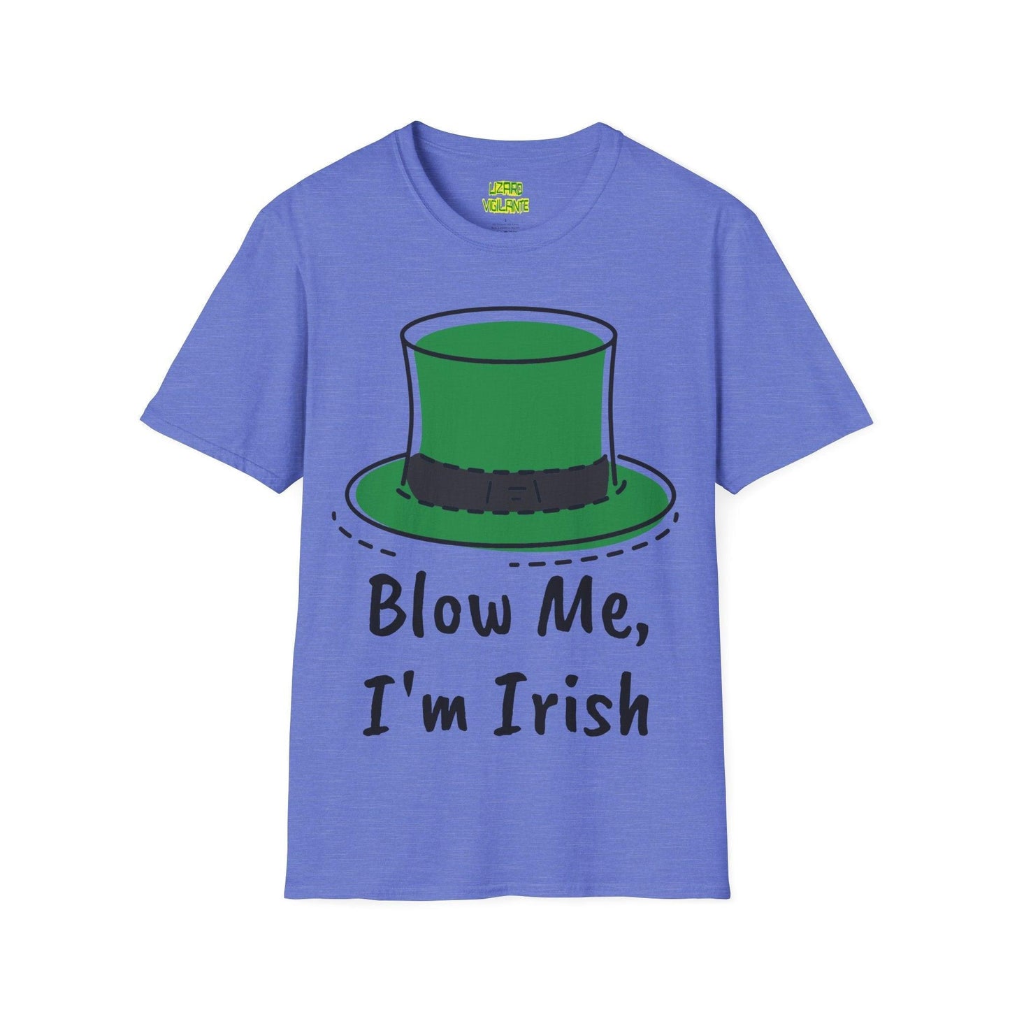 Blow Me, I'm irish Unisex Softstyle T-Shirt - Lizard Vigilante