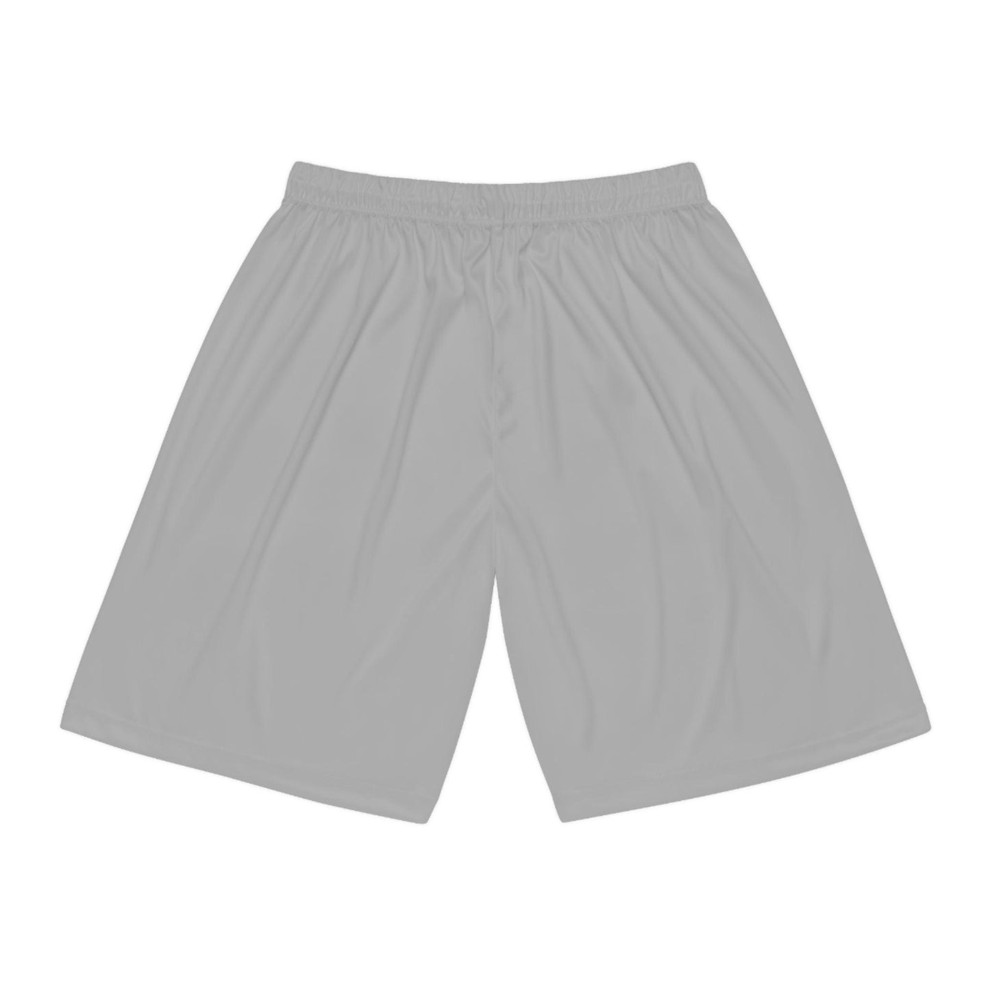 Basketball Shorts - Light Gray - Lizard Vigilante