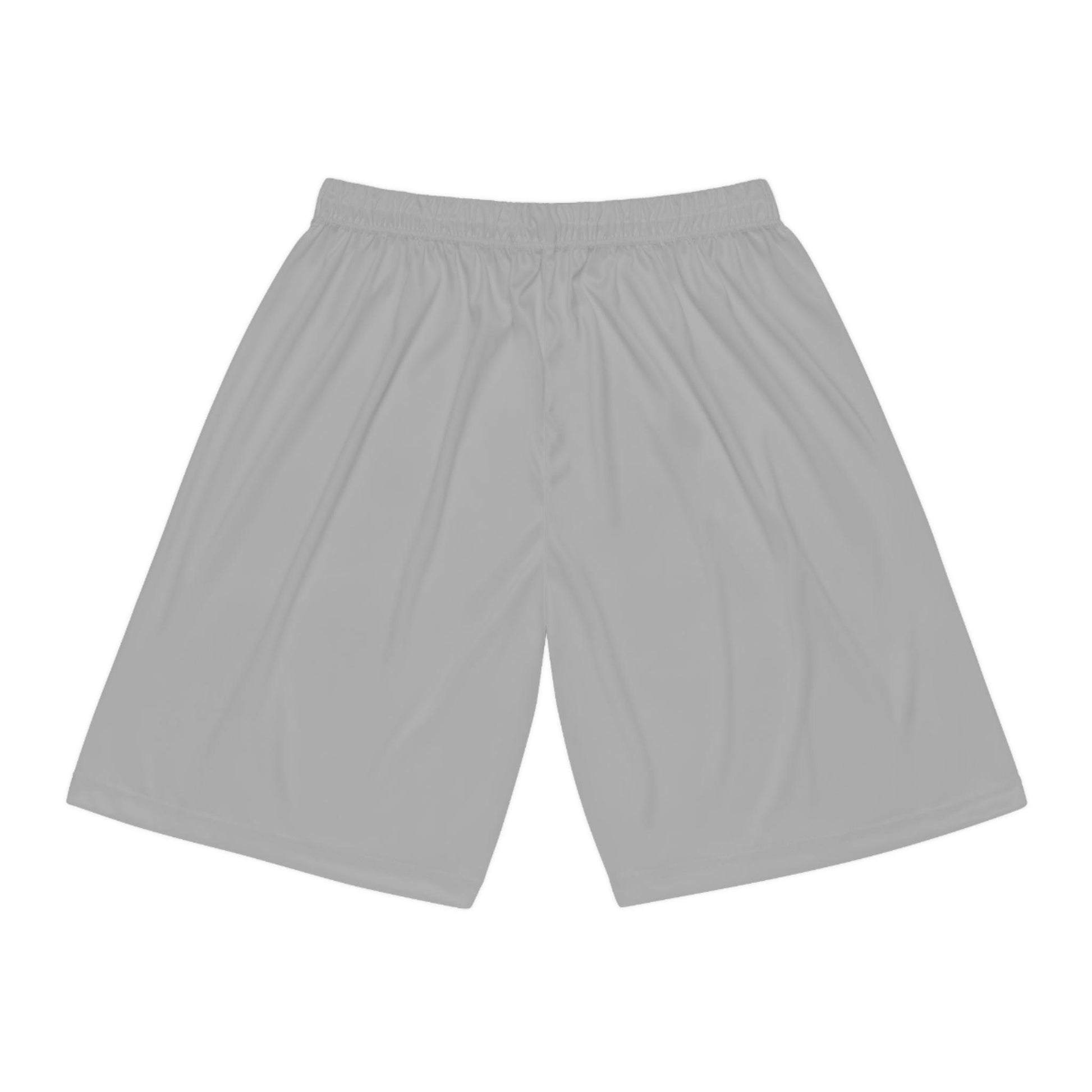 Basketball Shorts - Light Gray - Lizard Vigilante