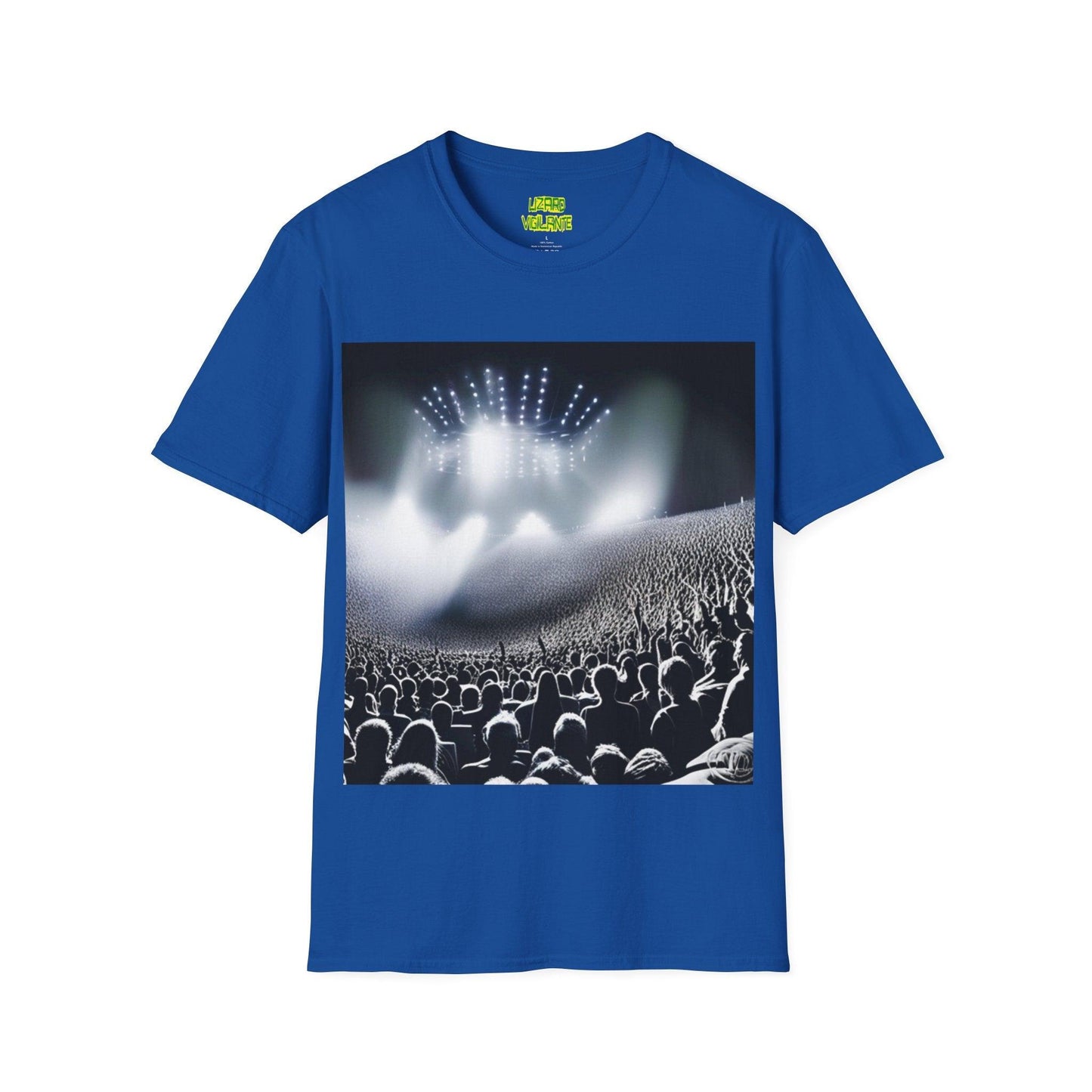 Rock Concert Unisex Softstyle T-Shirt - Lizard Vigilante