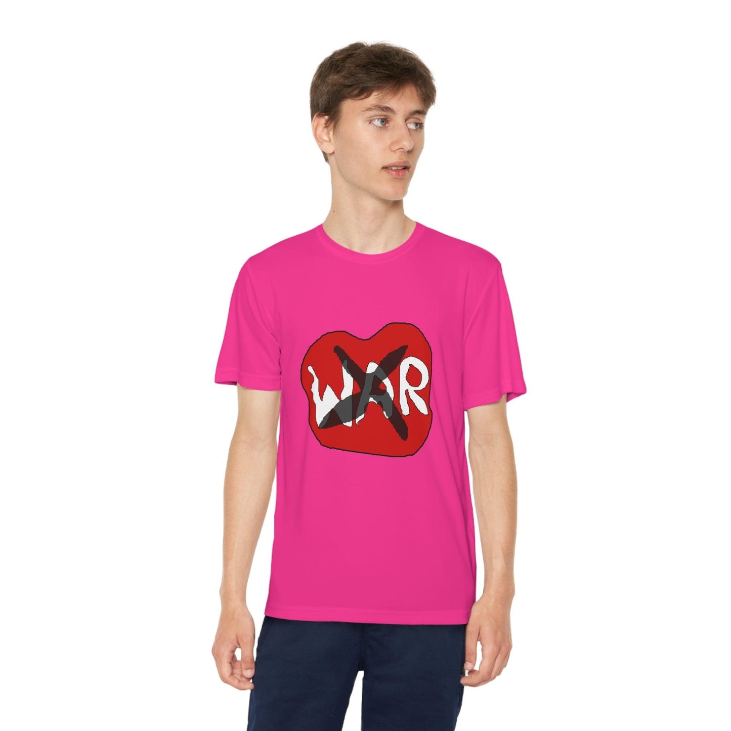 No War Logo Youth Competitor Tee - Lizard Vigilante