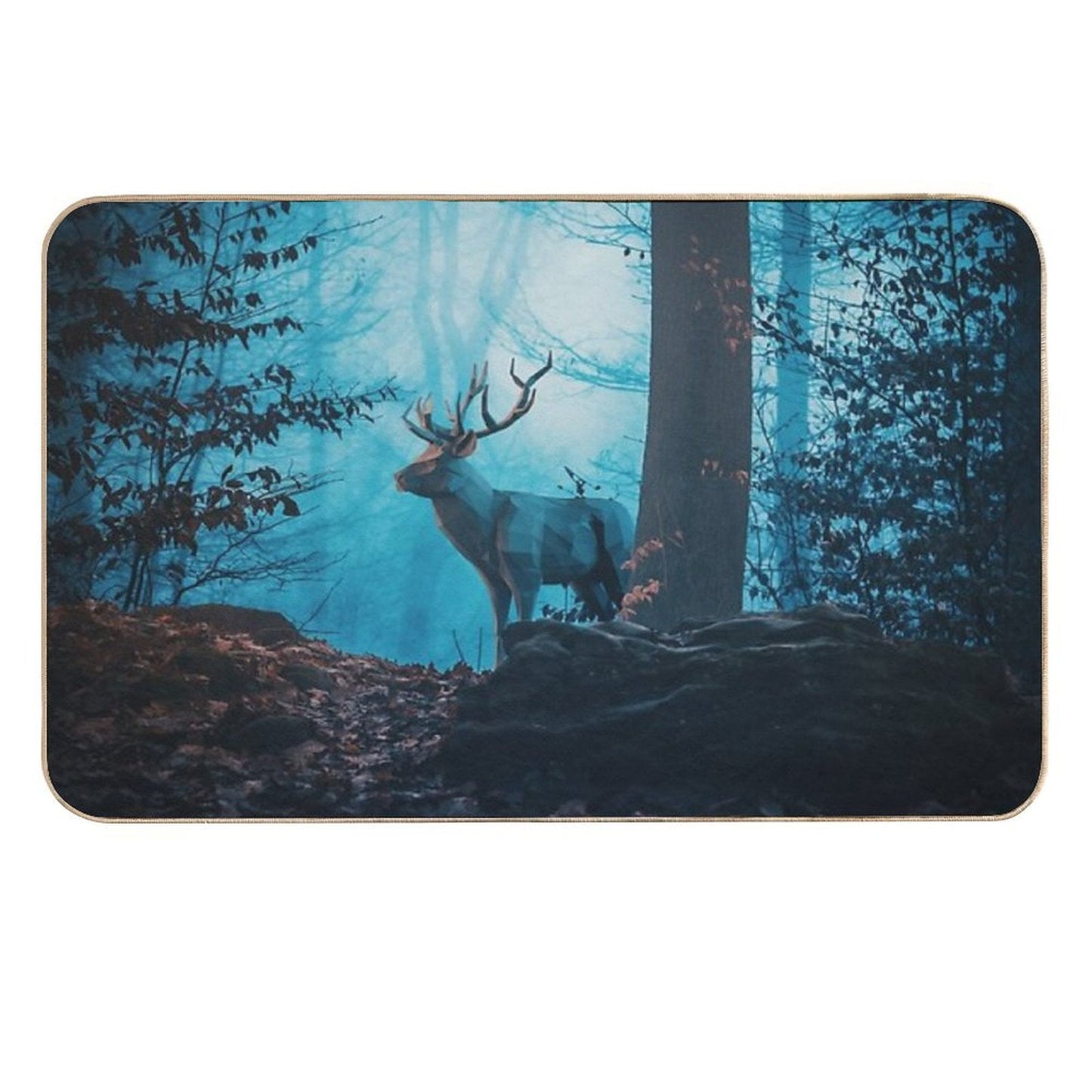 Blue Forest  Multi-Purpose Bath Mat
