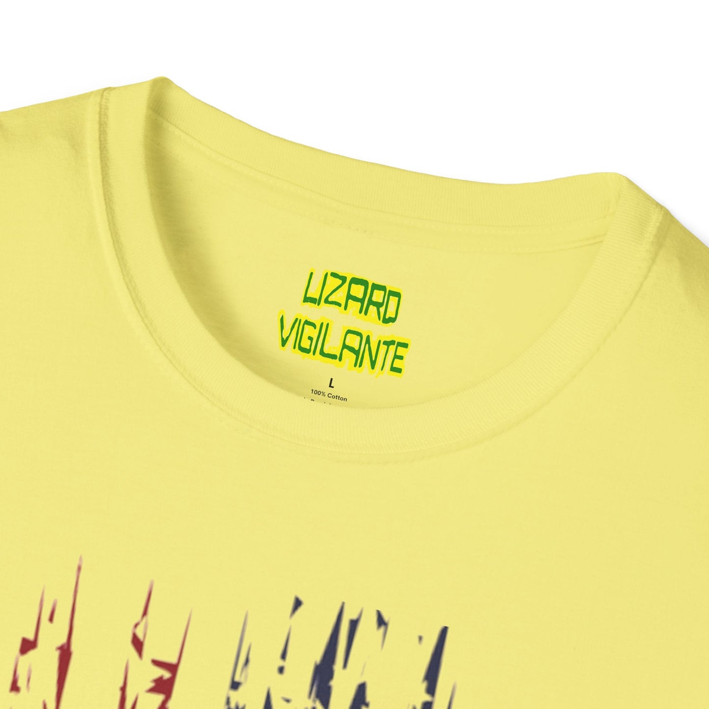 Old Glory Graphic Unisex Softstyle T-Shirt - Lizard Vigilante