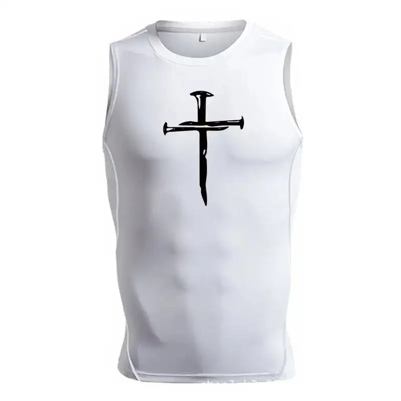 Fashion Men's Summer Breathable Training Sports Vest