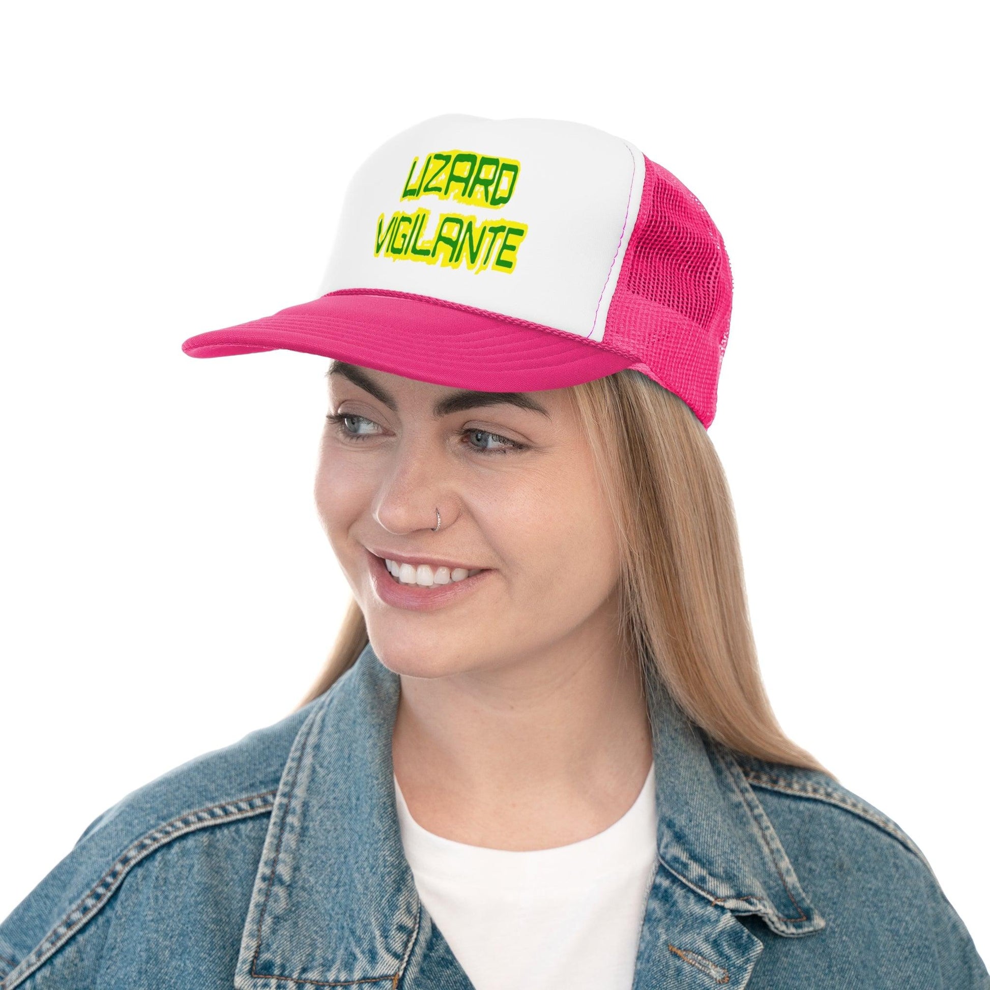 Lizard Vigilante Trucker Caps - Lizard Vigilante