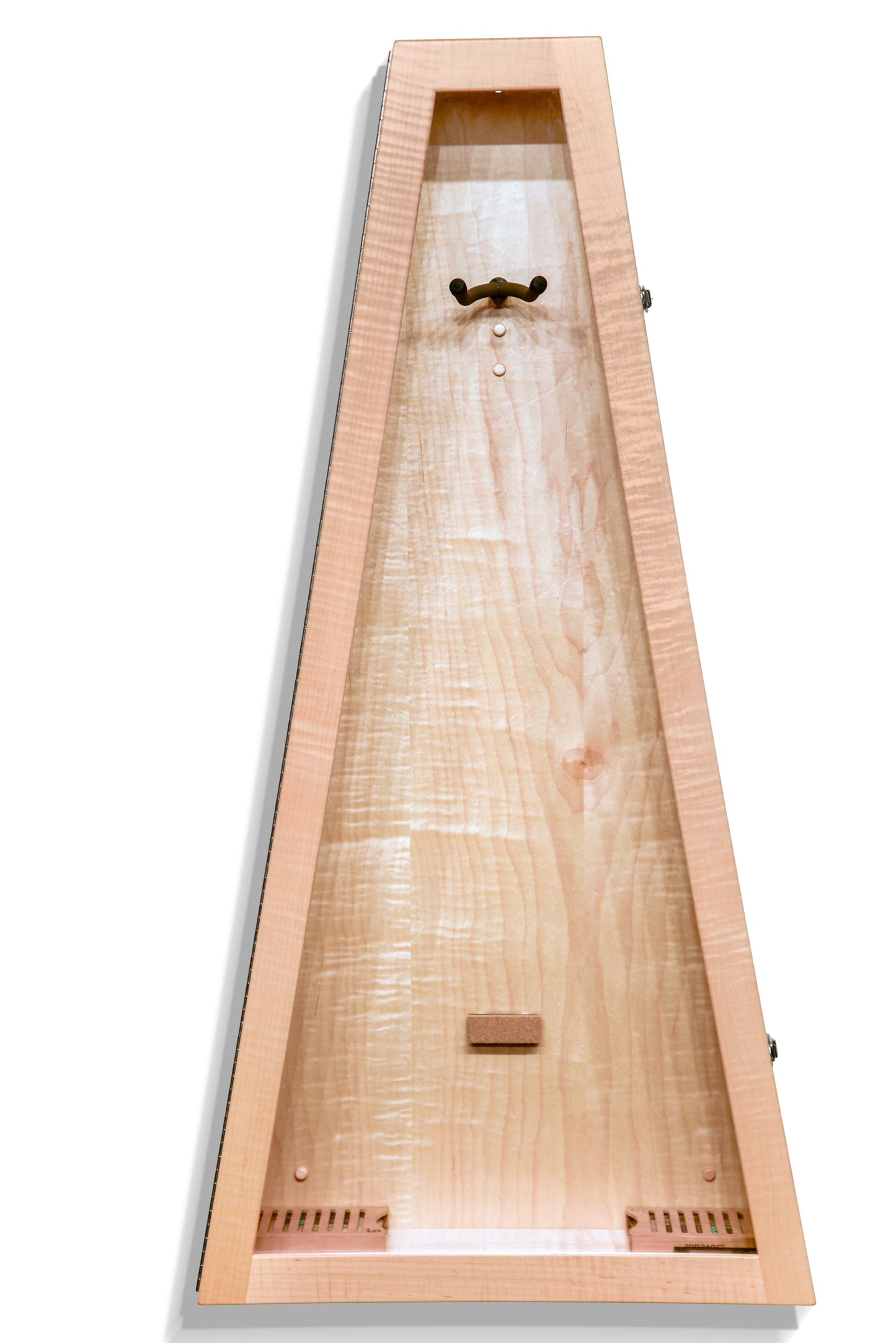 ClimaCase Triangle Humidor - Flamed Maple