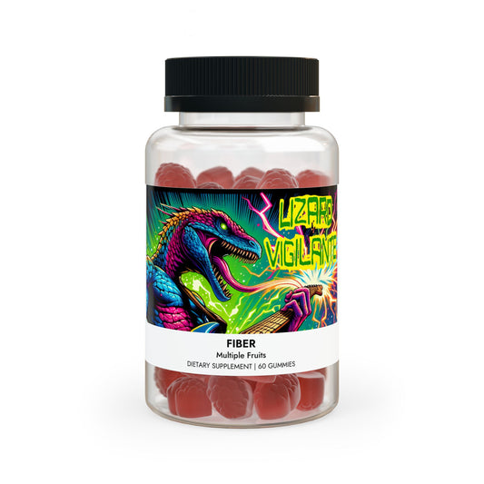 Lizard Vigilante Fiber Gummies (60 Gummies) - Premium Food Supplements from Printify - Just $29.99! Shop now at Lizard Vigilante