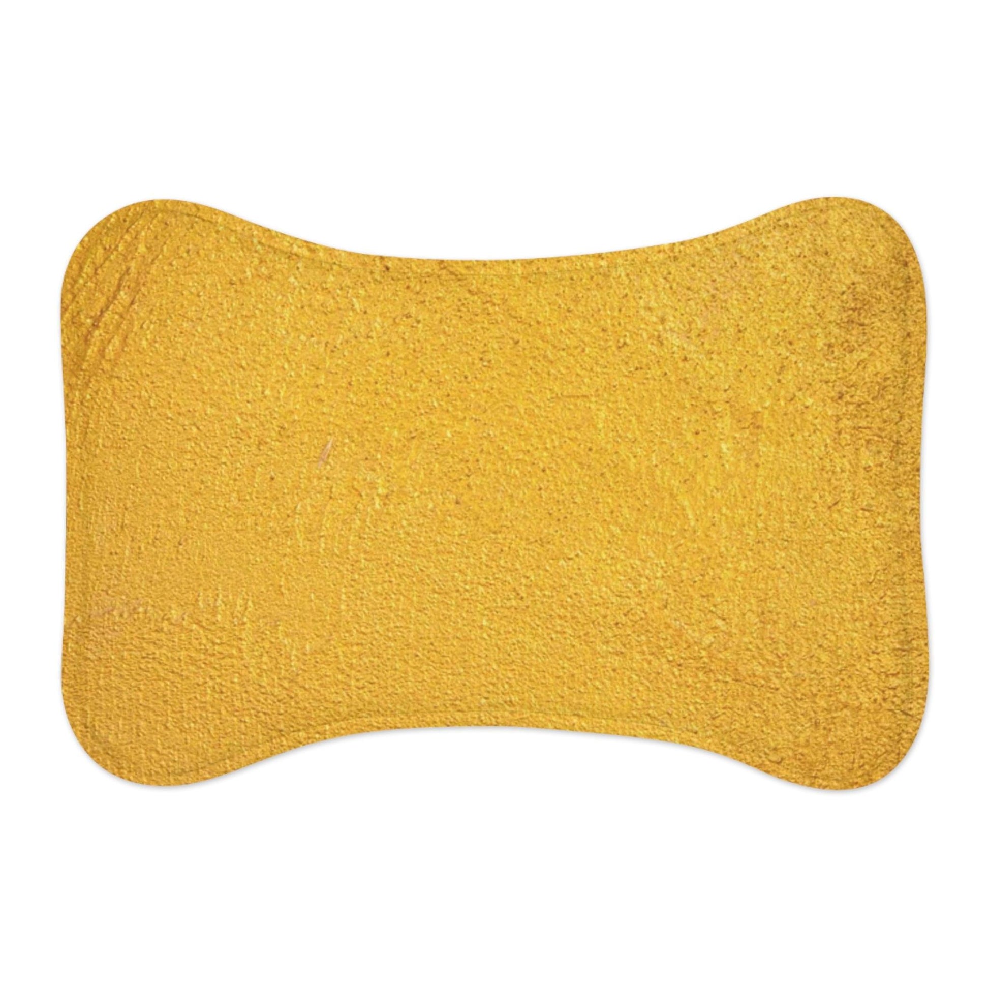 Faux Gold Cloth Pet Feeding Mats - Lizard Vigilante