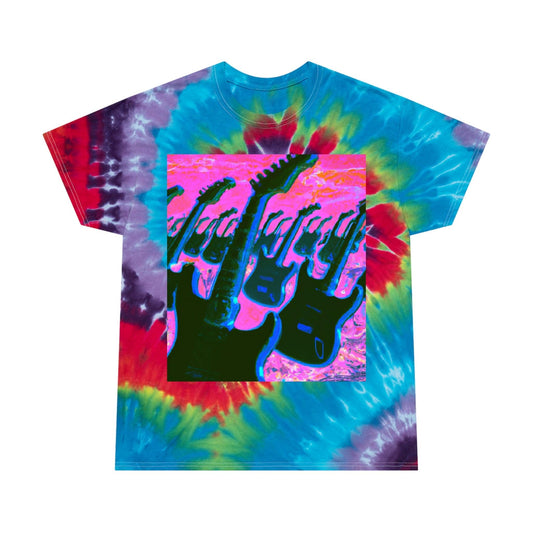 Beach Attack Tie-Dye Tee, Spiral - Lizard Vigilante