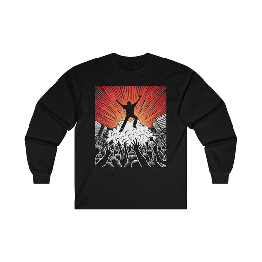 Metal Concert Ultra Cotton Long Sleeve Tee - Lizard Vigilante