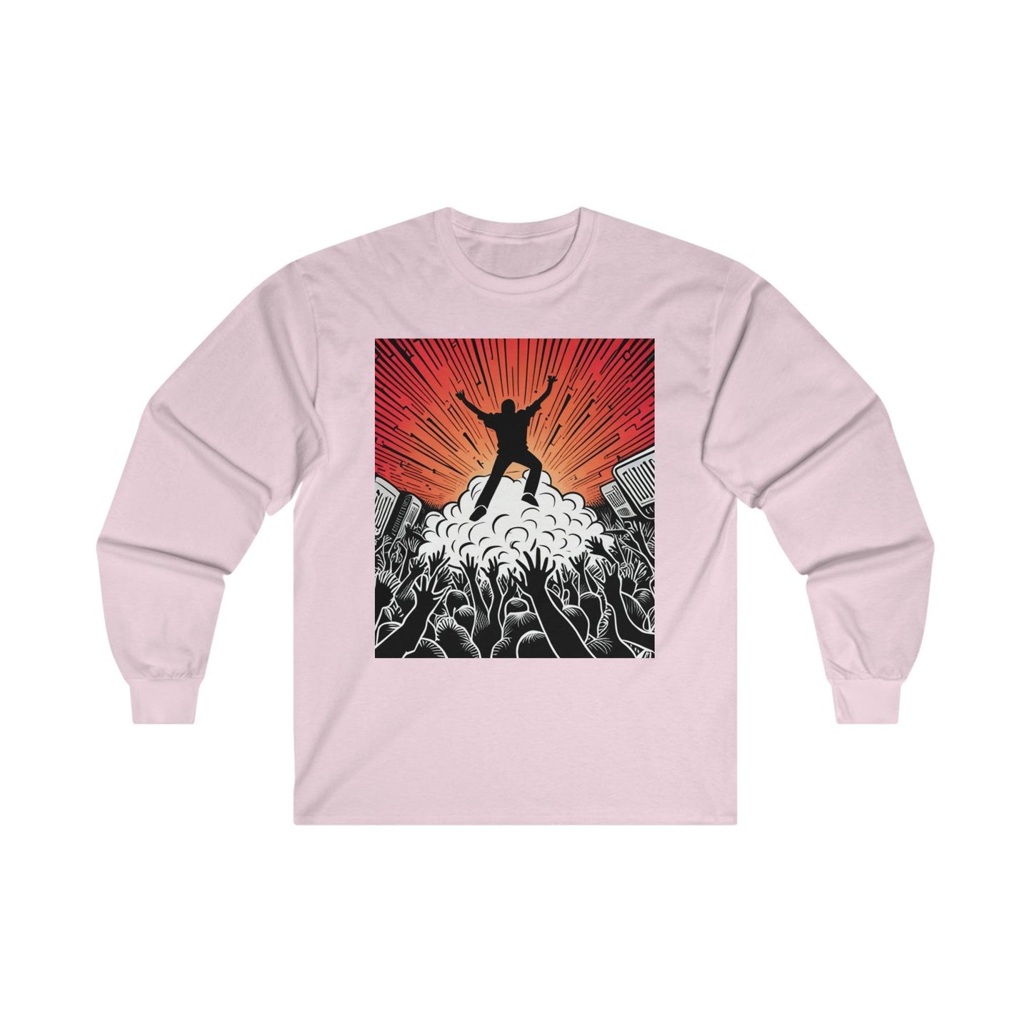 Metal Concert Ultra Cotton Long Sleeve Tee - Lizard Vigilante