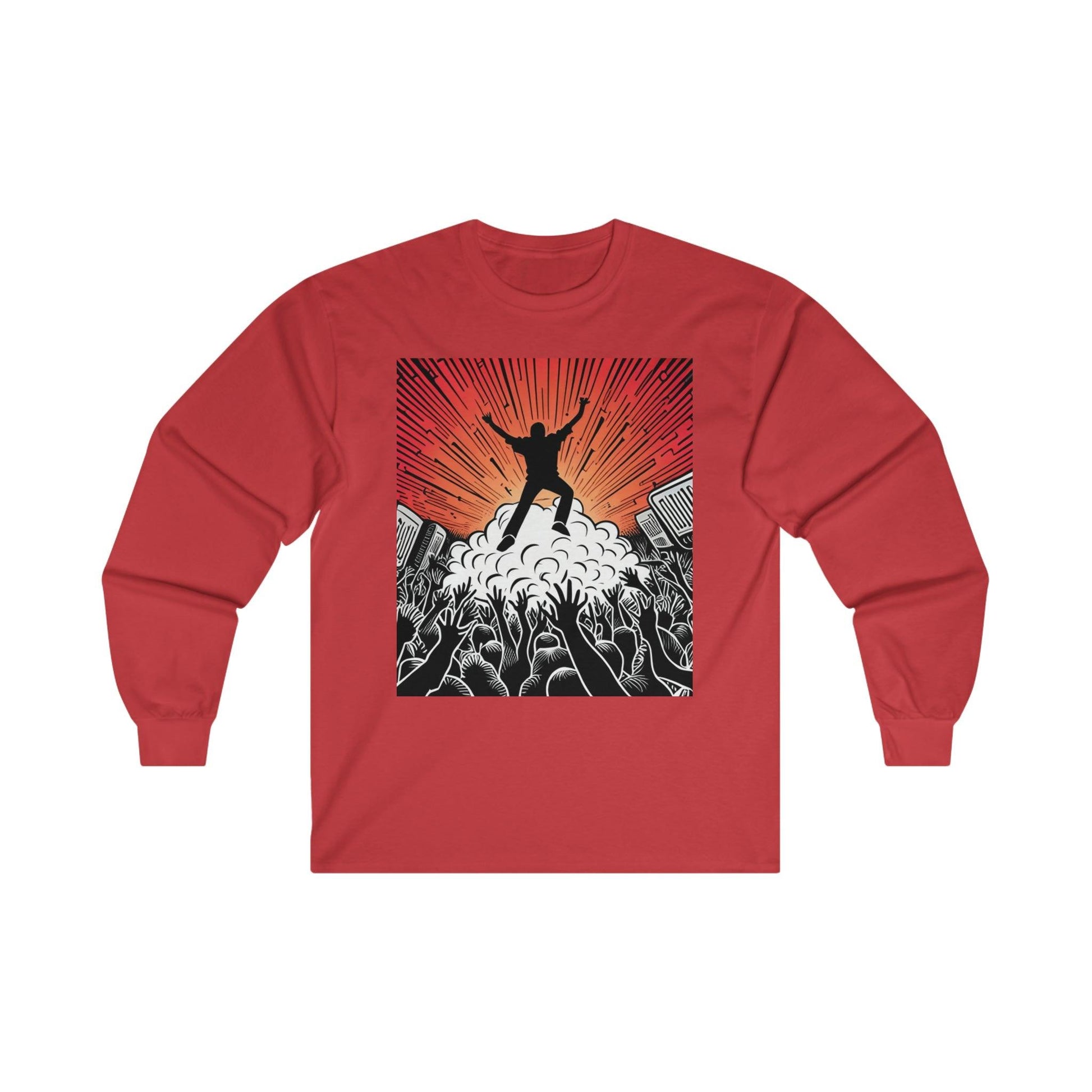 Metal Concert Ultra Cotton Long Sleeve Tee - Lizard Vigilante