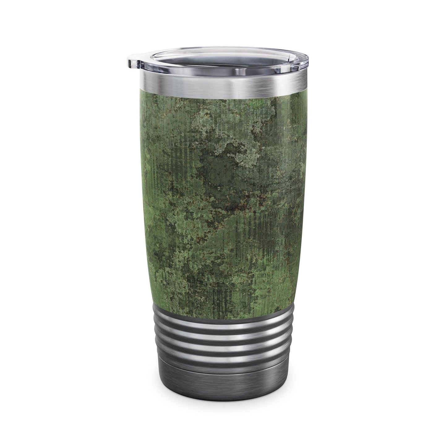 Dirty Green Camo Army Ringneck Tumbler, 20oz - Premium Mug from Printify - Just $38.98! Shop now at Lizard Vigilante