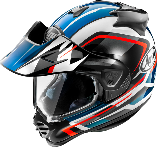 ARAI HELMETS, ARAI Helmets XD-5 Discovery Helmet - Blue Large with VAS-A Shield System and Advanced Ventilation