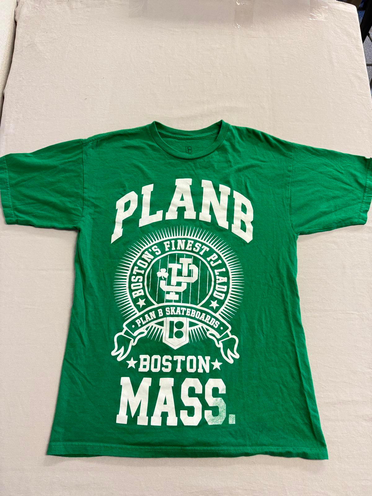 Plan B Skateboarding Boston Mass PJ Ladd Skater Tee - M