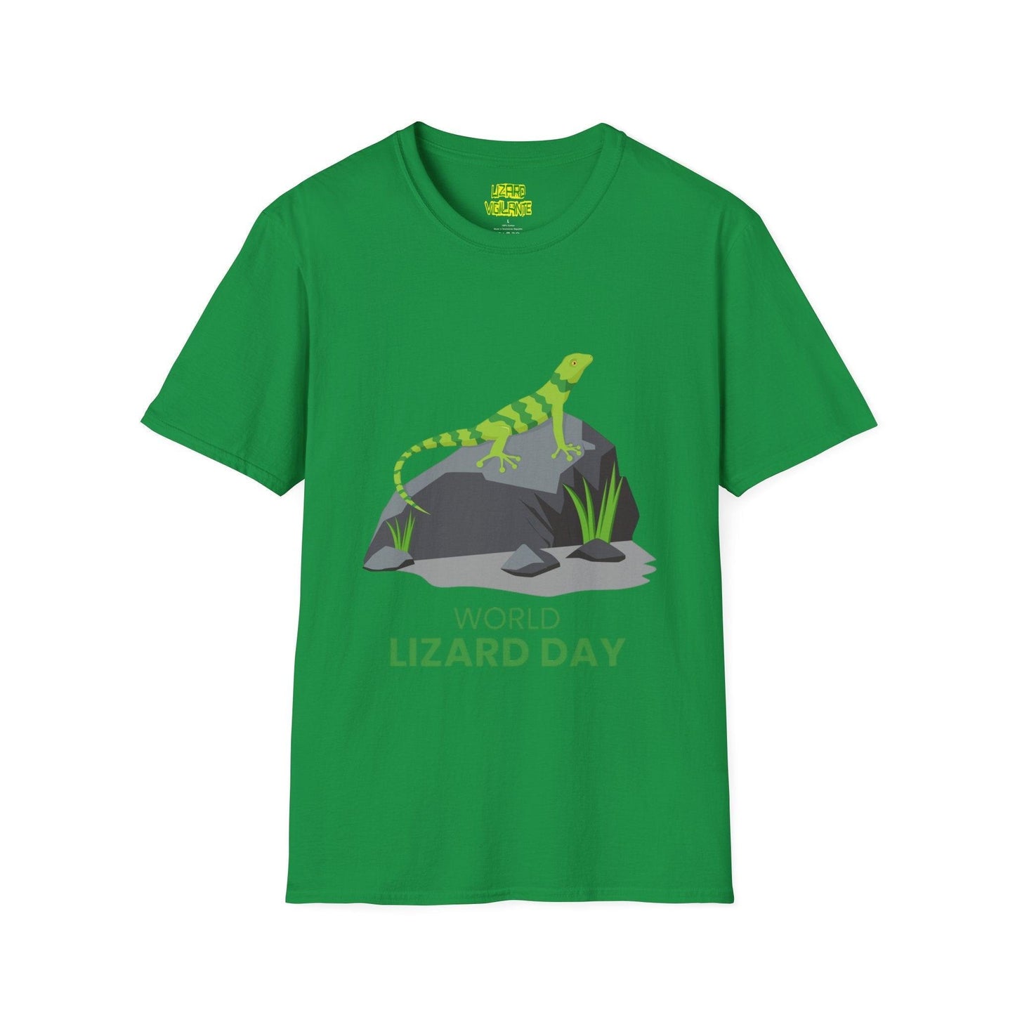 World Lizard Day Unisex Softstyle T-Shirt - Lizard Vigilante