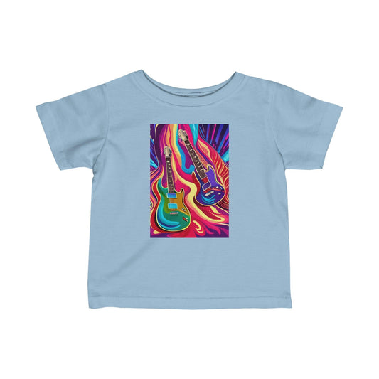 Psychedelic Guitars Infant Fine Jersey Tee - Lizard Vigilante