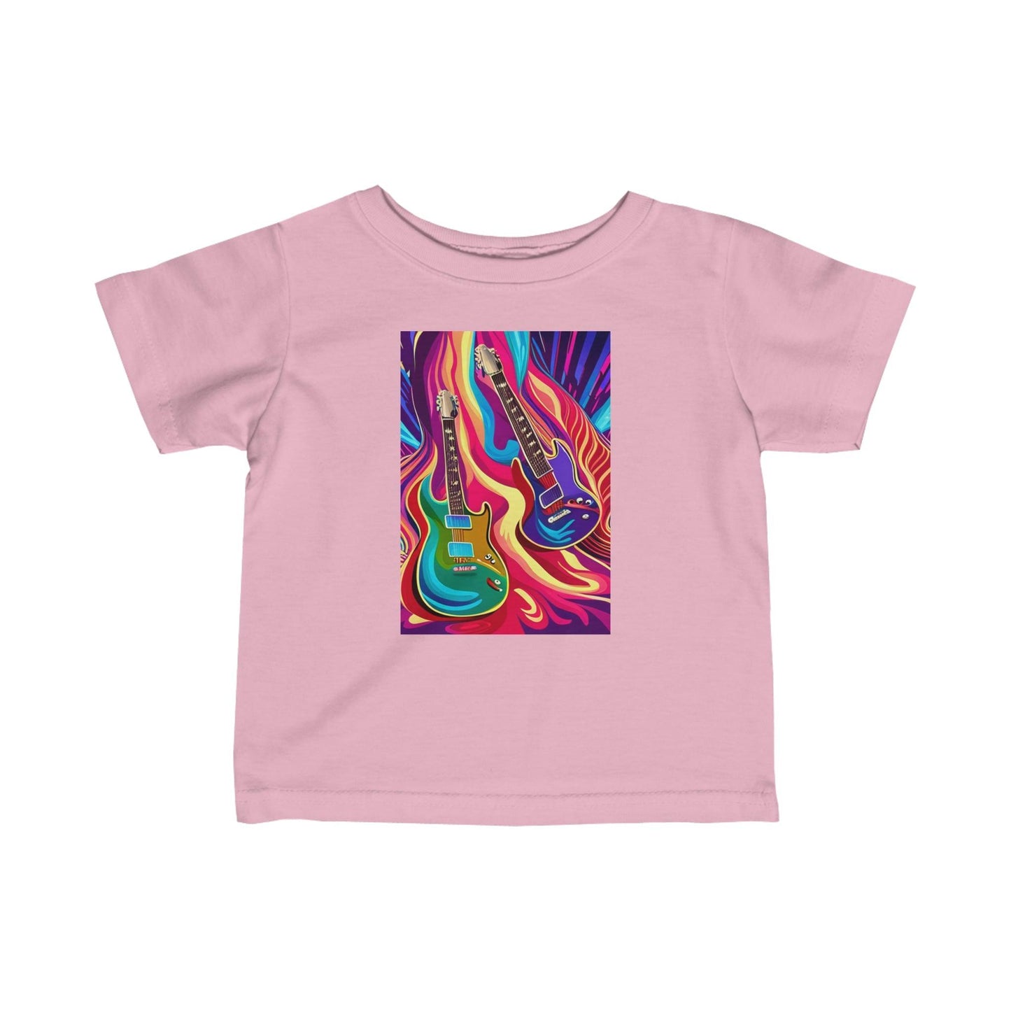 Psychedelic Guitars Infant Fine Jersey Tee - Lizard Vigilante