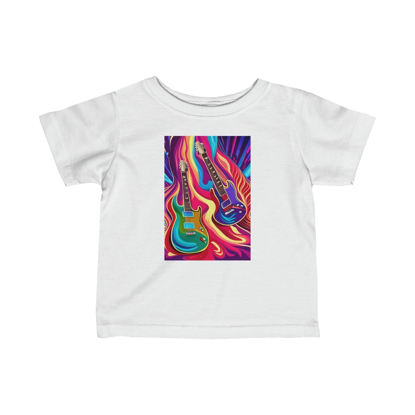 Psychedelic Guitars Infant Fine Jersey Tee - Lizard Vigilante