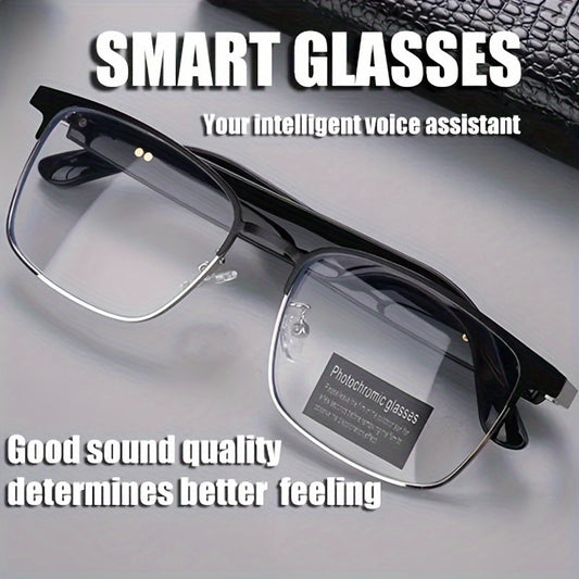 Smart Audio Glasses with Automatic Dimming Lenses - Hi-Fi Music and Voice Calling - Premium smart glasses from Lizard Vigilante - Just $55.99! Shop now at Lizard Vigilante