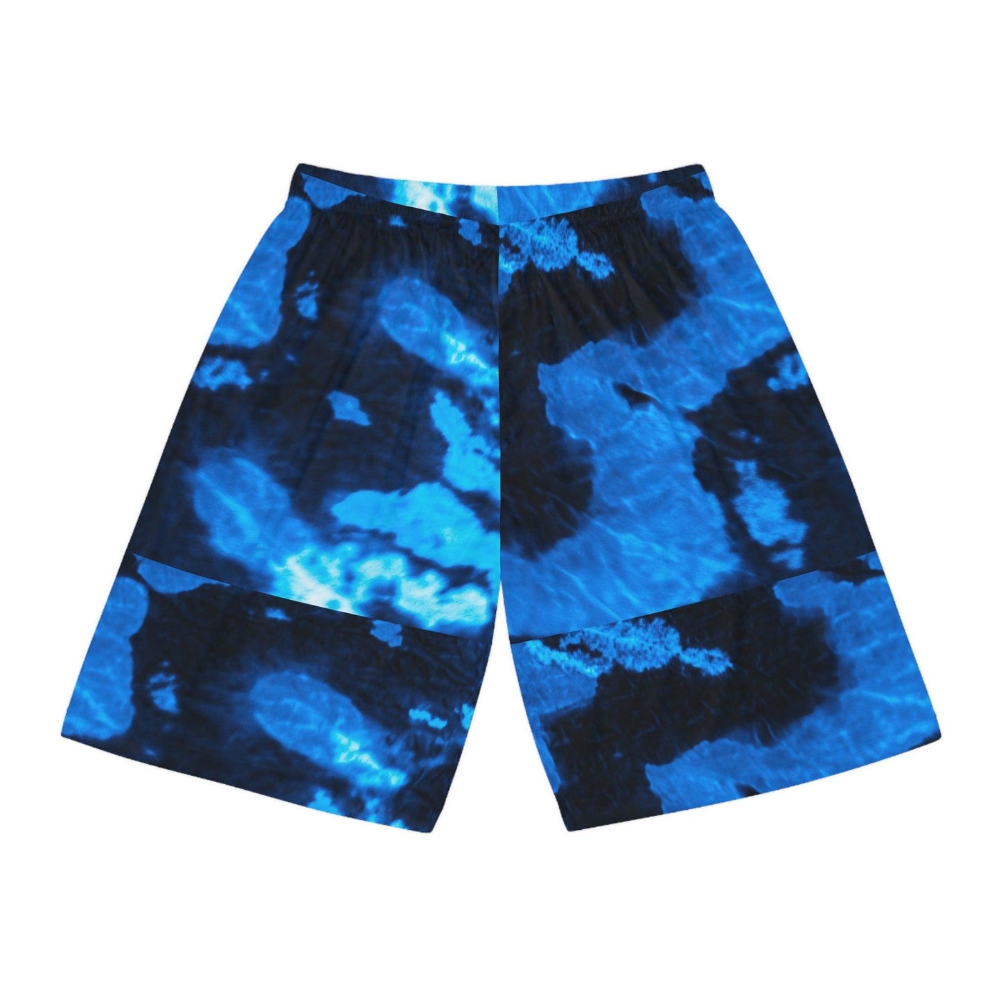 Blue Lava Basketball Shorts - Lizard Vigilante