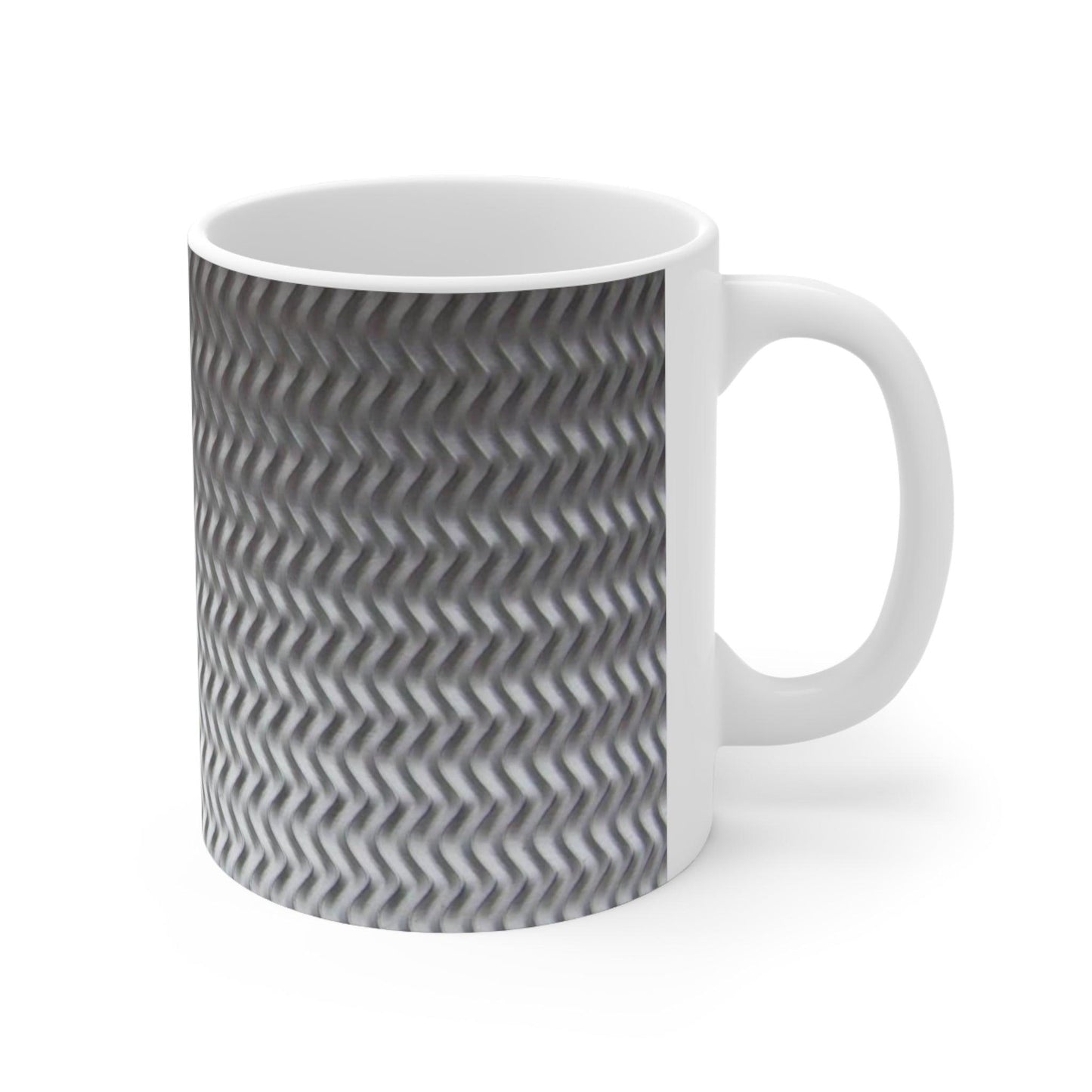 Aluminum Treads Ceramic Mug 11oz - Lizard Vigilante